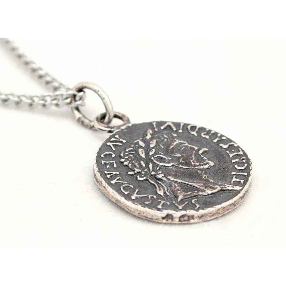 Anduriel’s Blackened Denarius Necklace - Image 3