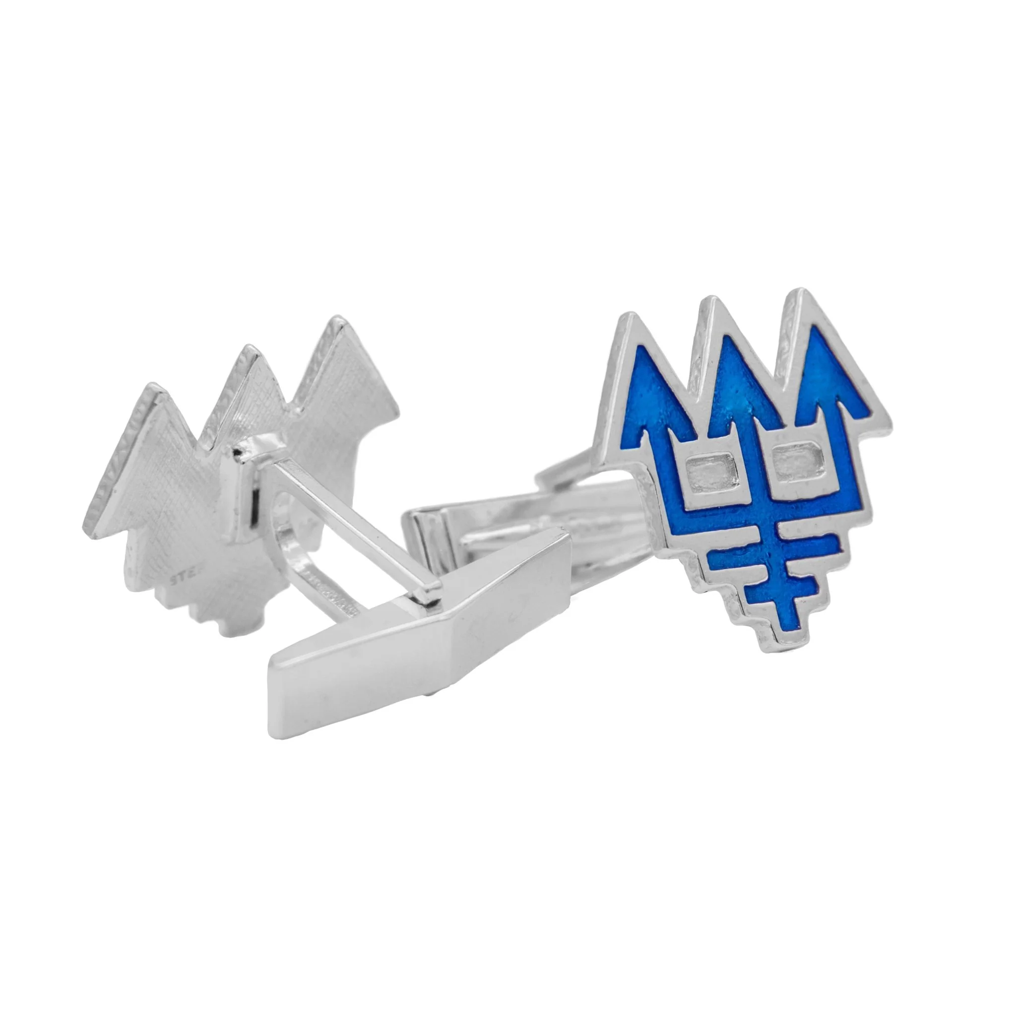 Blue Society Cufflinks - Image 3