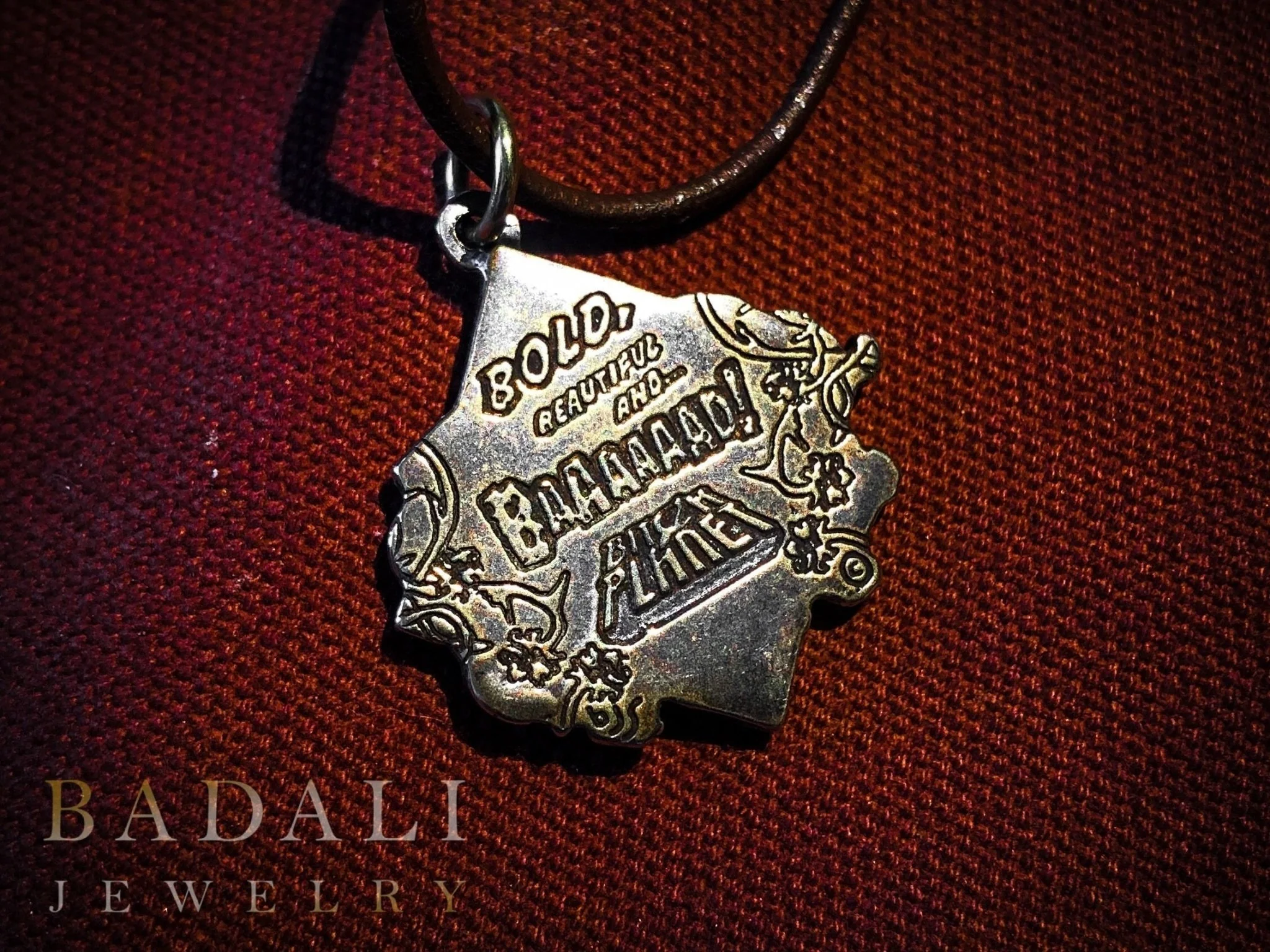 Born Big Pendant - Bronze/Brass - Image 10