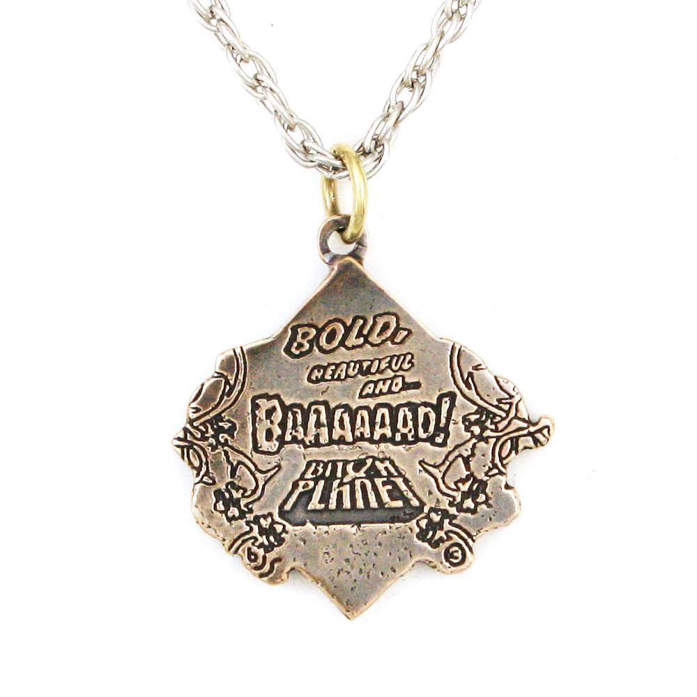 Born Big Pendant - Bronze/Brass - Image 3