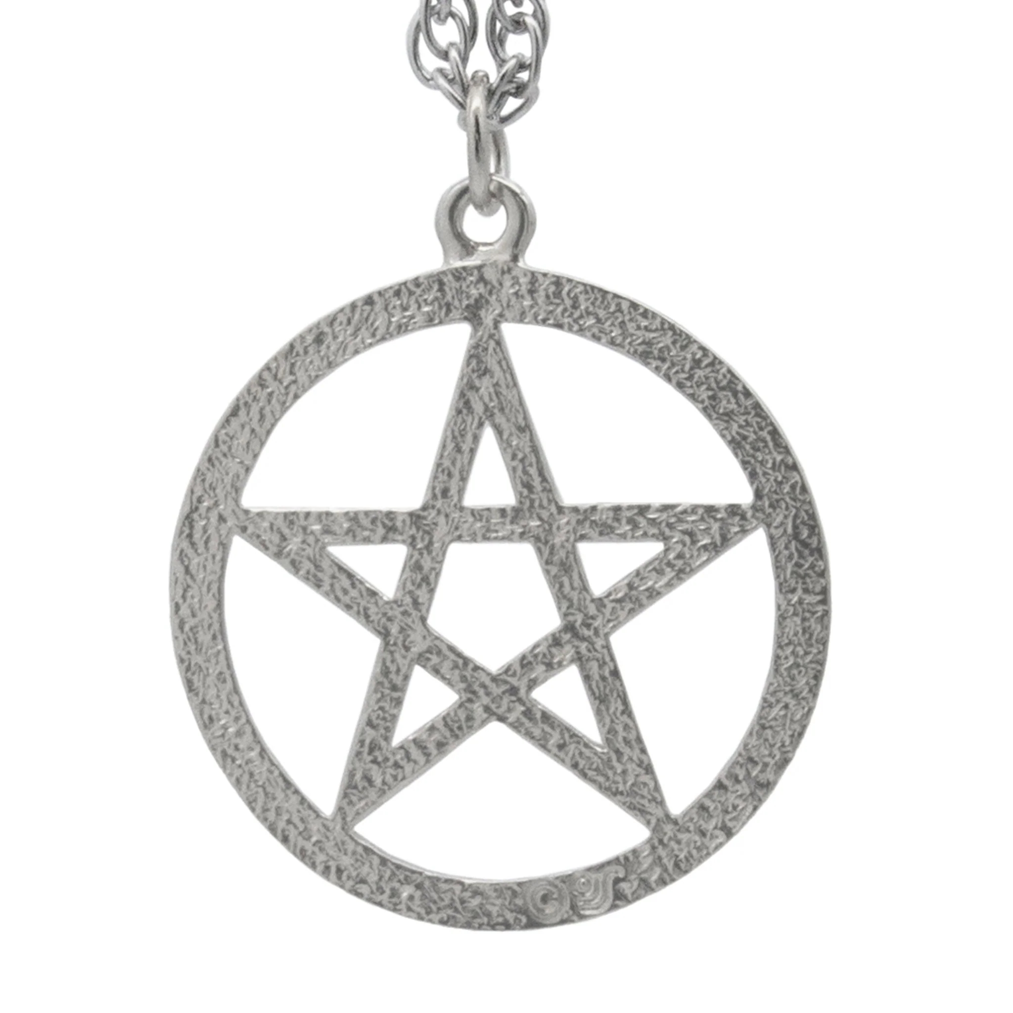 Harry Dresden's Pentacle Necklace - White Bronze - Image 4