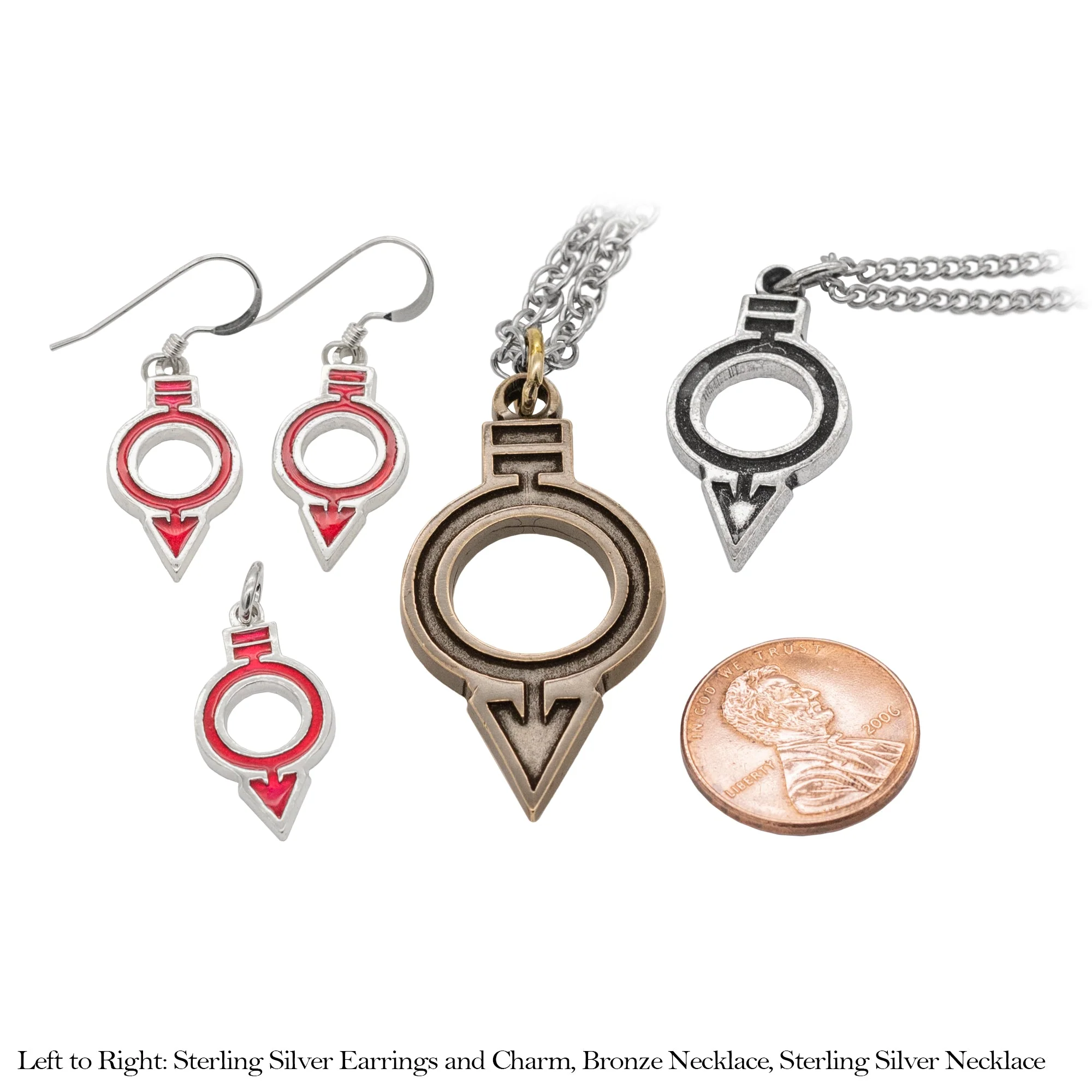 Red Society Pendant - Bronze - Image 5