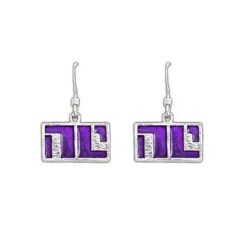 Enameled Non-Compliant Earrings