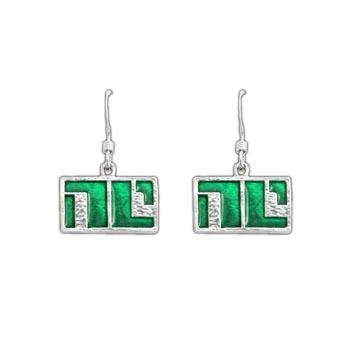 Enameled Non-Compliant Earrings - Image 4