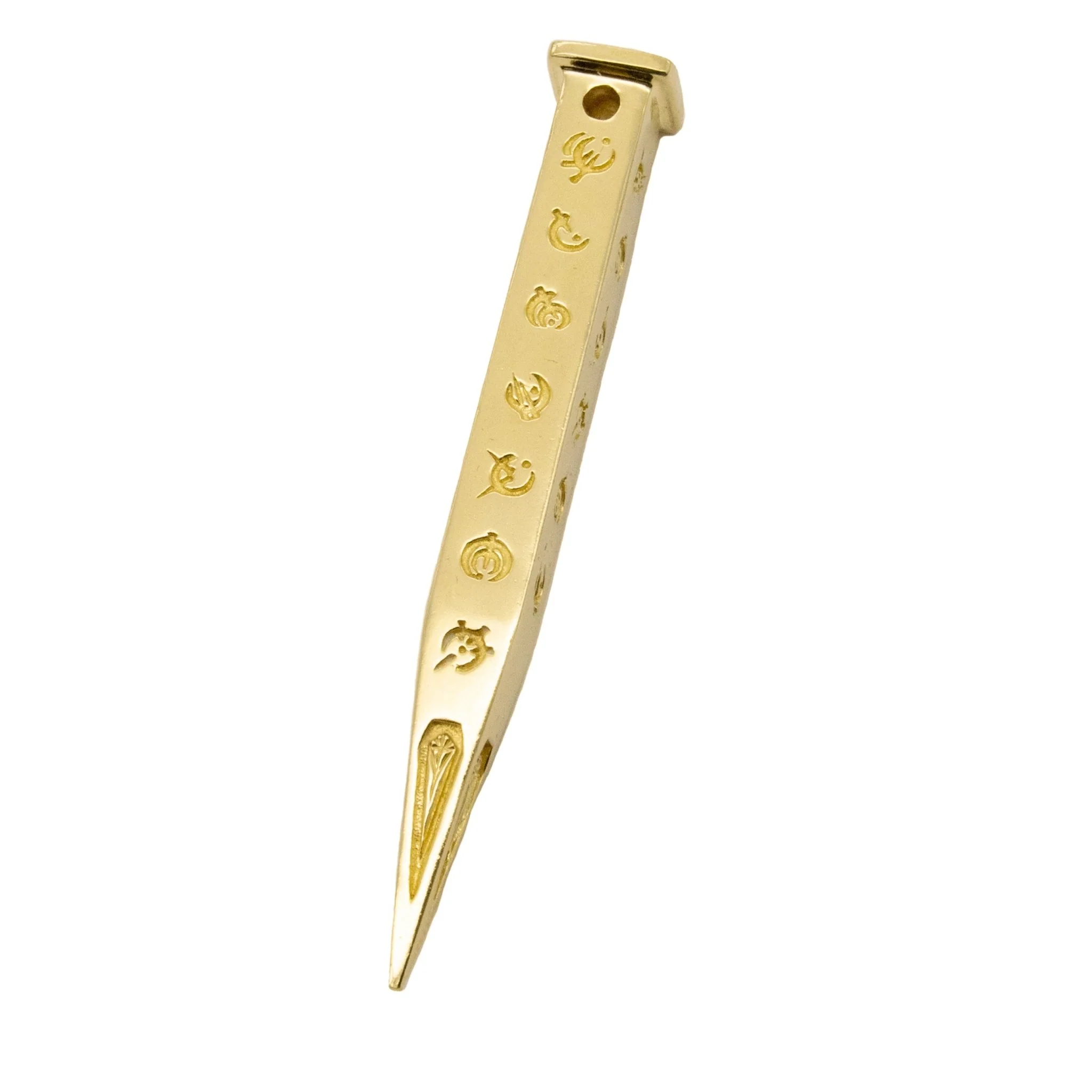 Hemalurgy Spike Necklace - Brass - Image 3