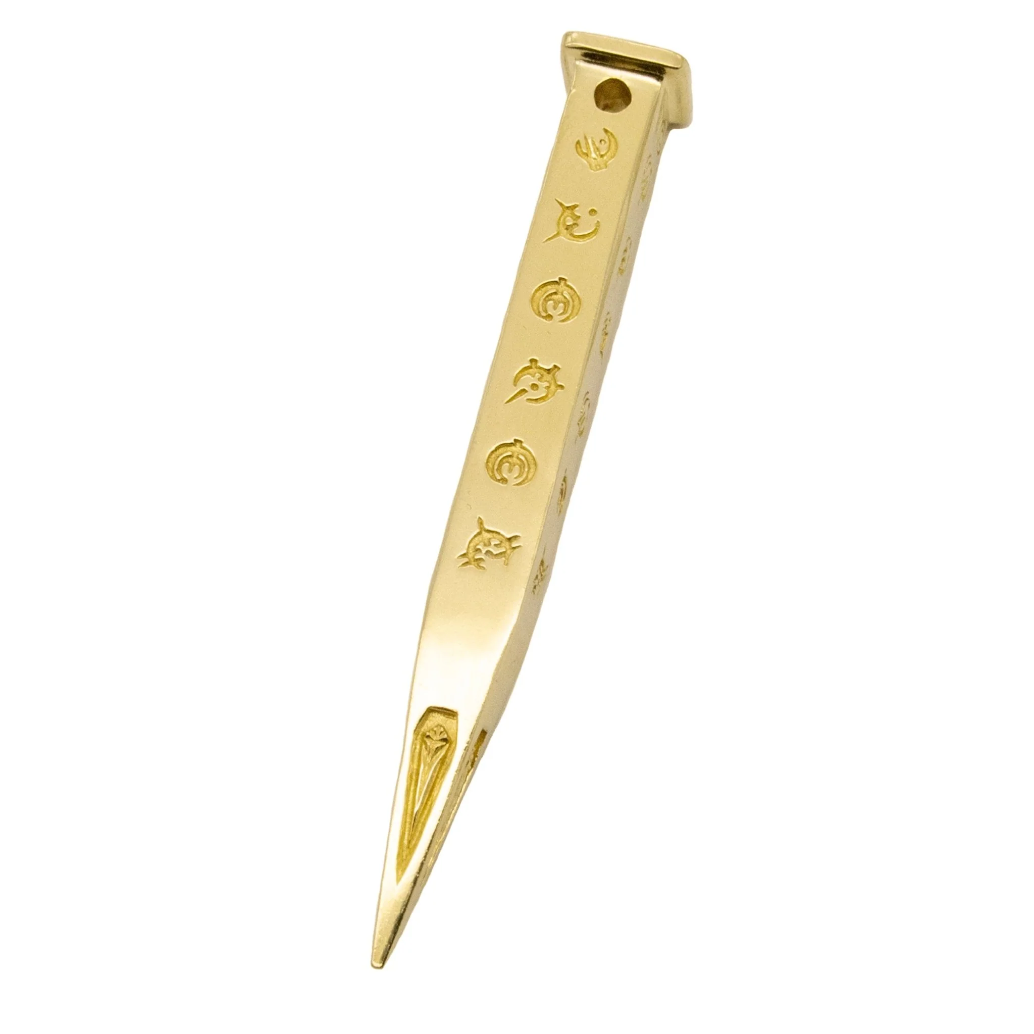 Hemalurgy Spike Necklace - Brass - Image 5