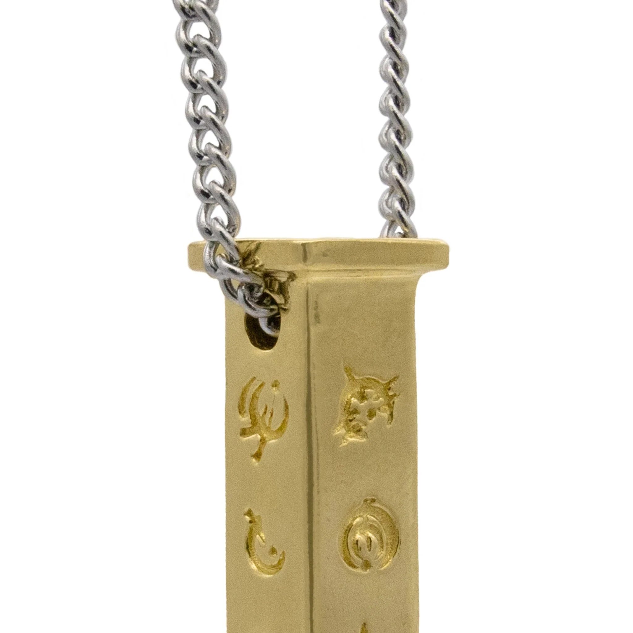 Hemalurgy Spike Necklace - Brass - Image 6