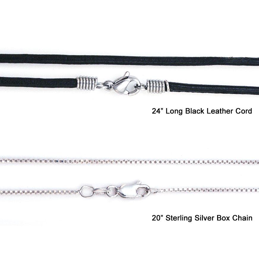 Custom Steel Alphabet Bar Pendant - Image 7