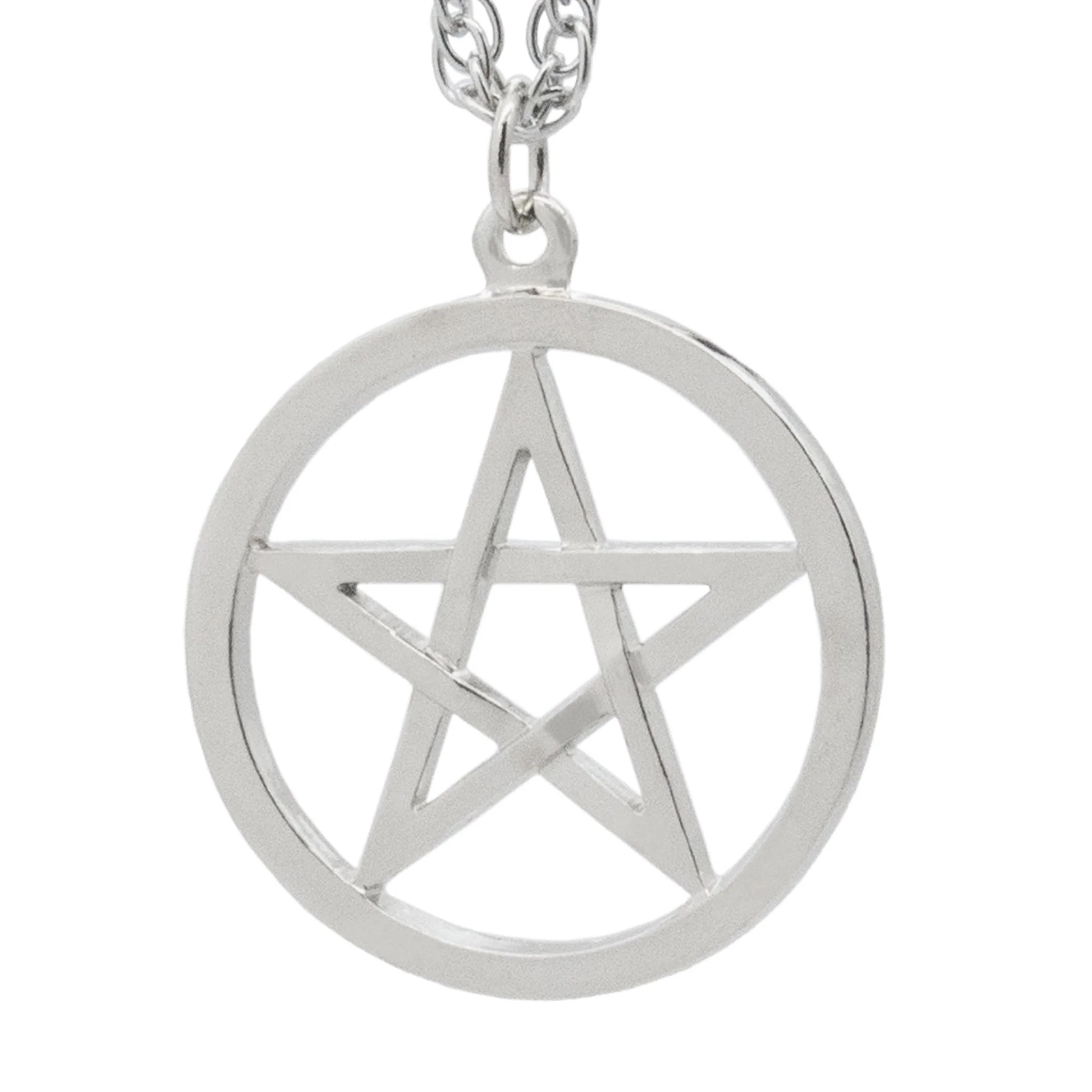 Harry Dresden's Pentacle Necklace - Silver - Image 4