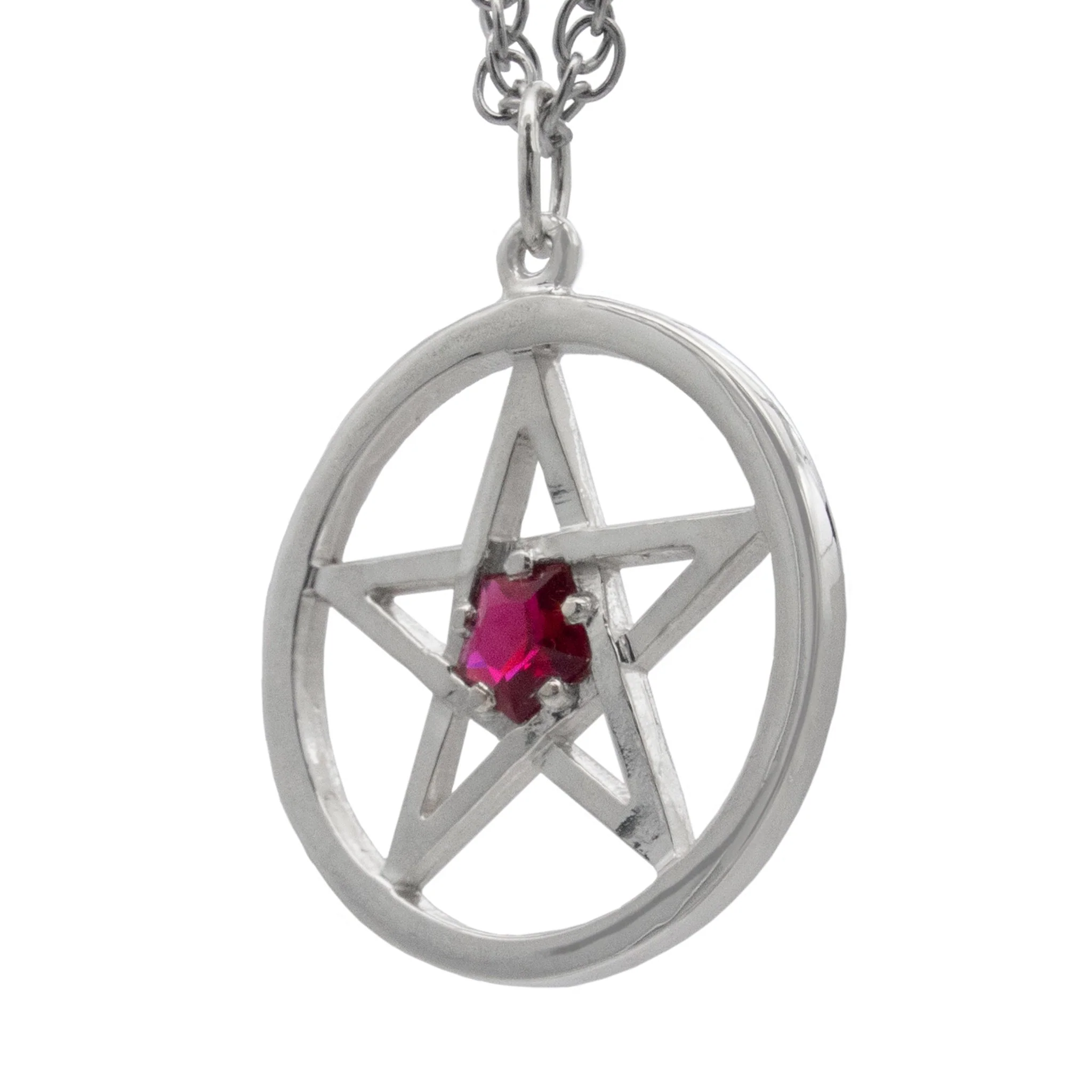 Harry Dresden's Pentacle Necklace with Ruby - Image 3
