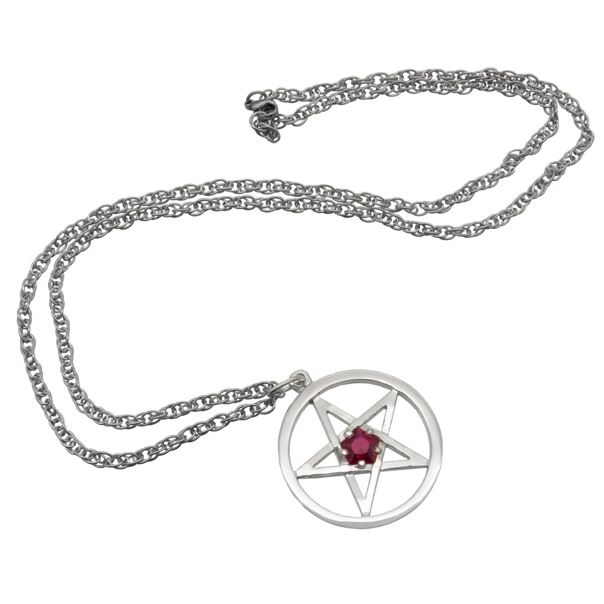 Harry Dresden's Pentacle Necklace with Ruby - Image 5