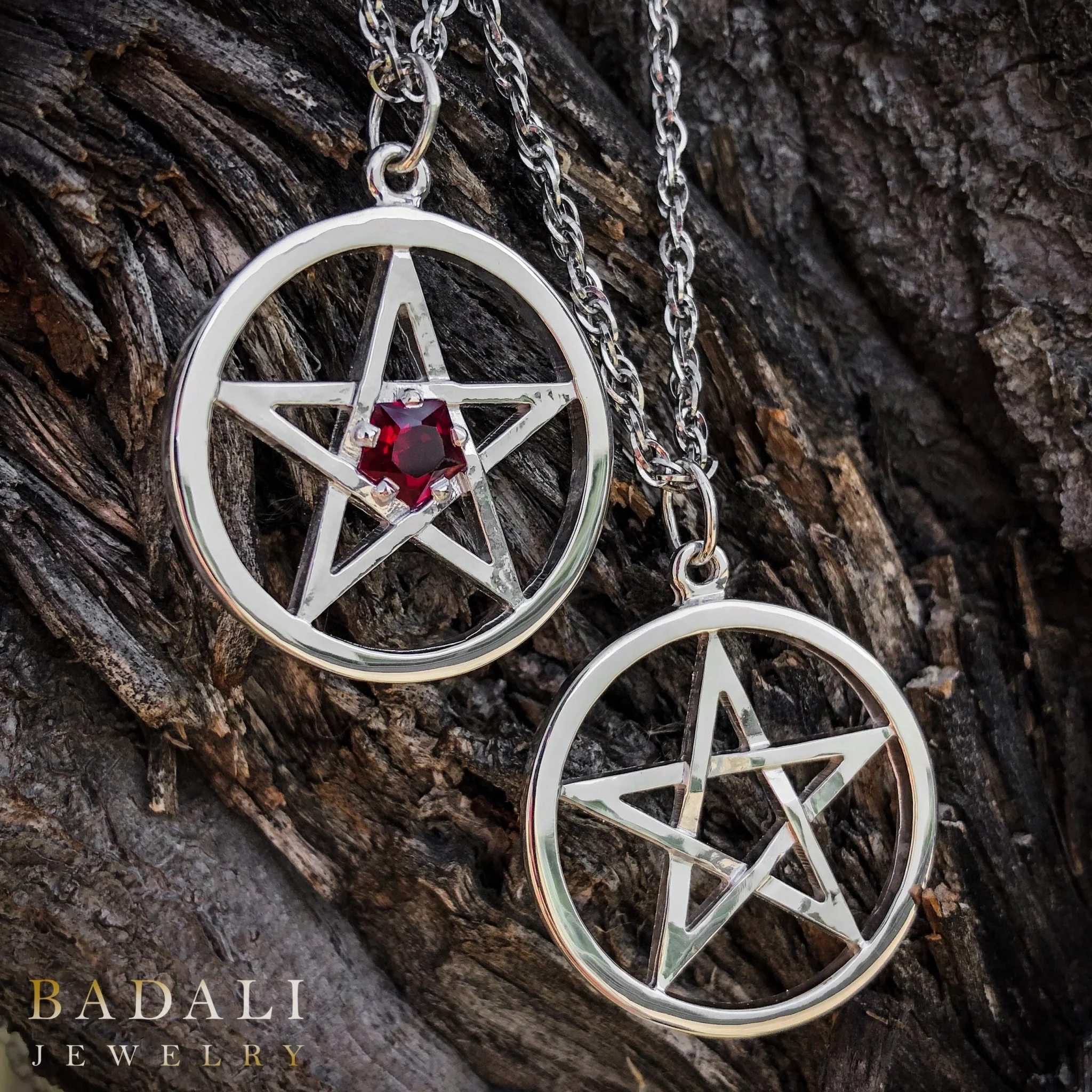 Harry Dresden's Pentacle Necklace with Ruby - Image 7