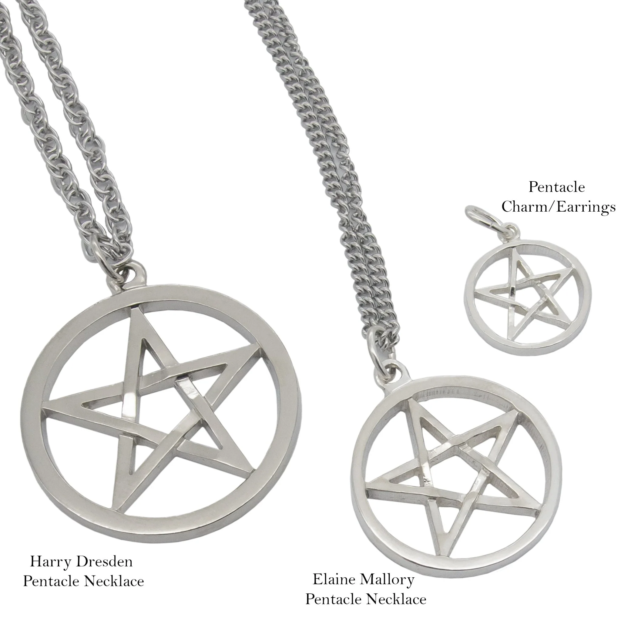 Elaine Mallory's Pentacle Necklace - Image 6