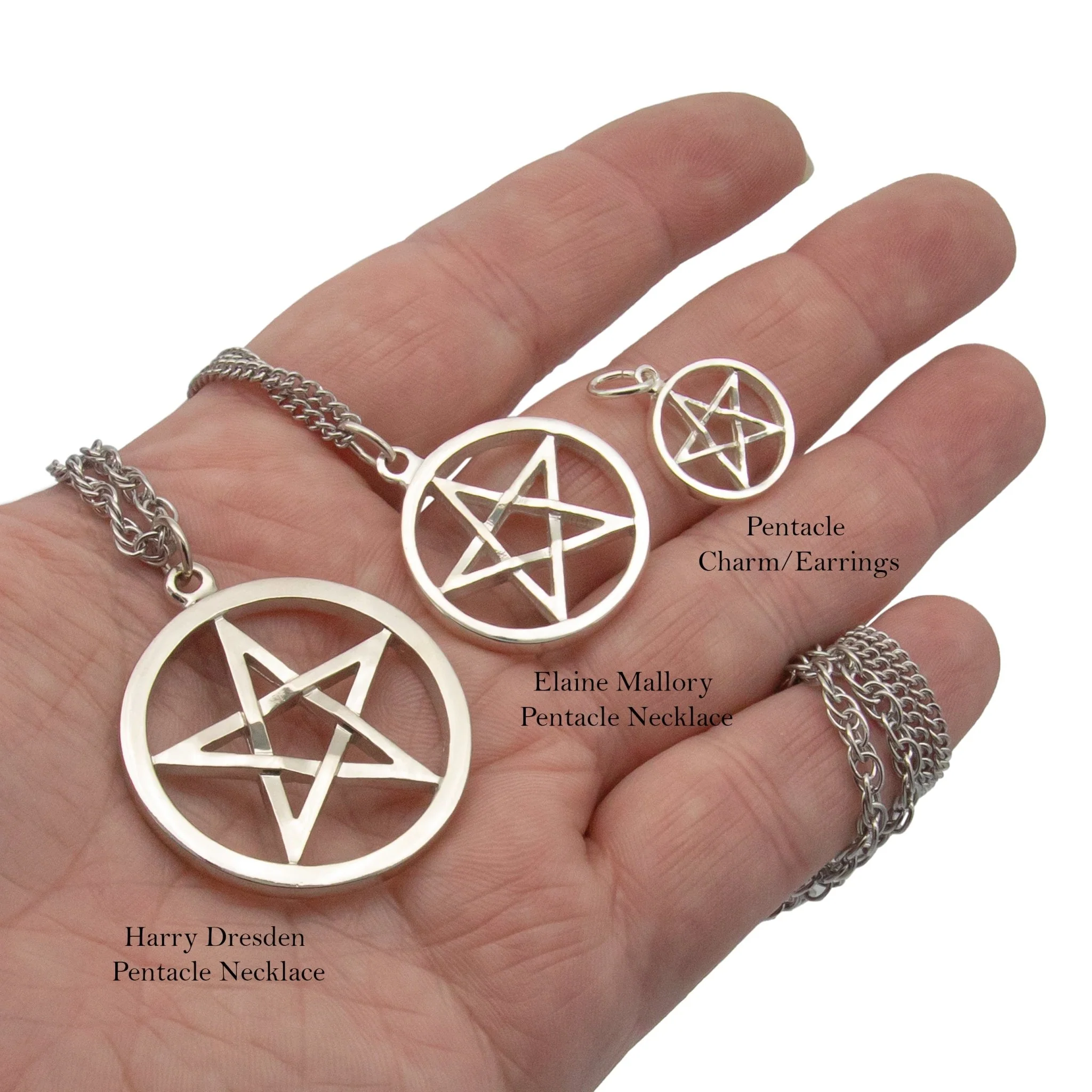 Elaine Mallory's Pentacle Necklace - Image 7