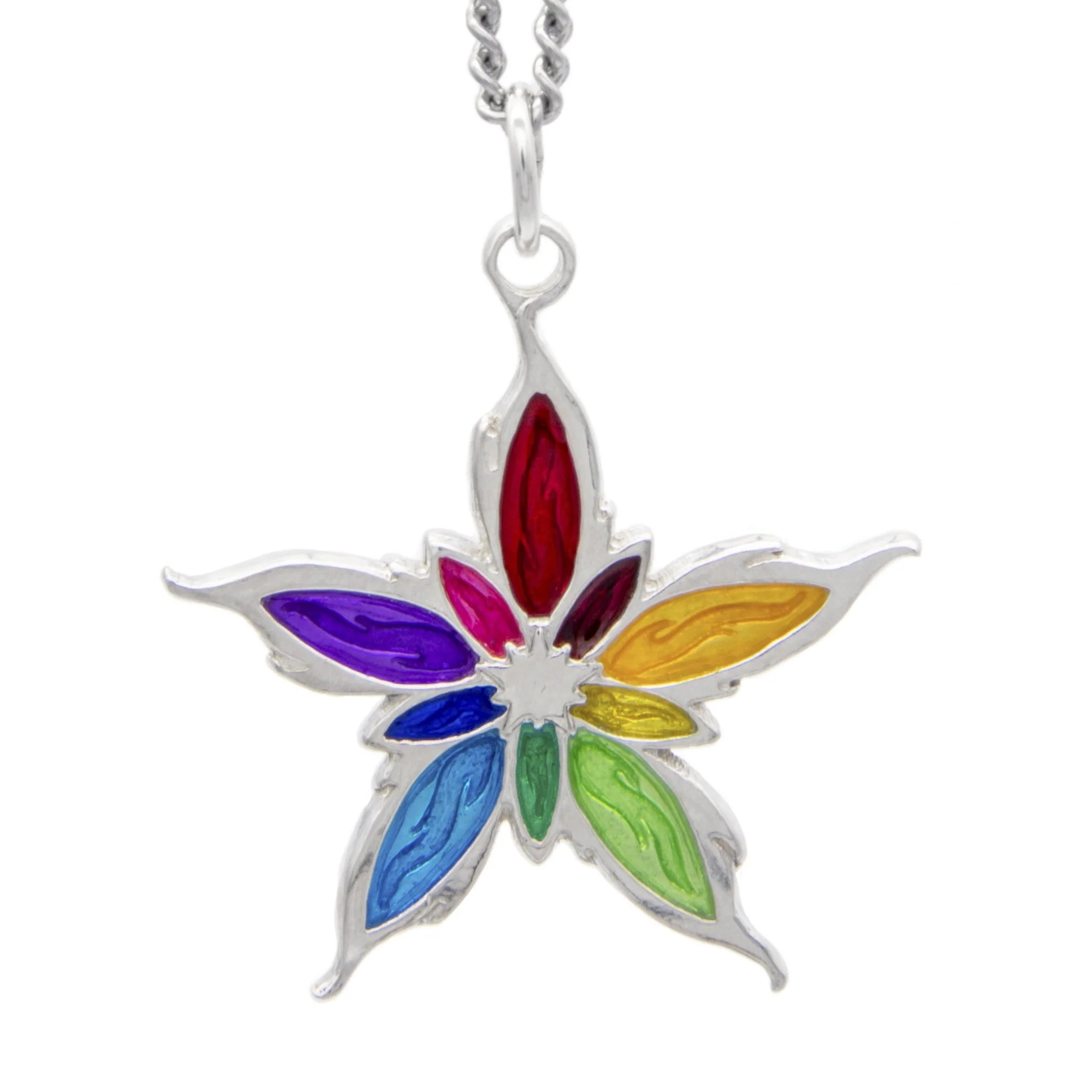 Enameled Nalthis Pendant - Sterling Silver - Image 9