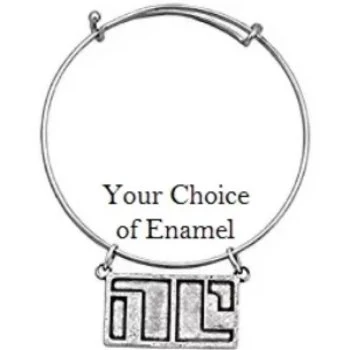 Enameled Non-Compliant Pendant & Bracelet - Image 21