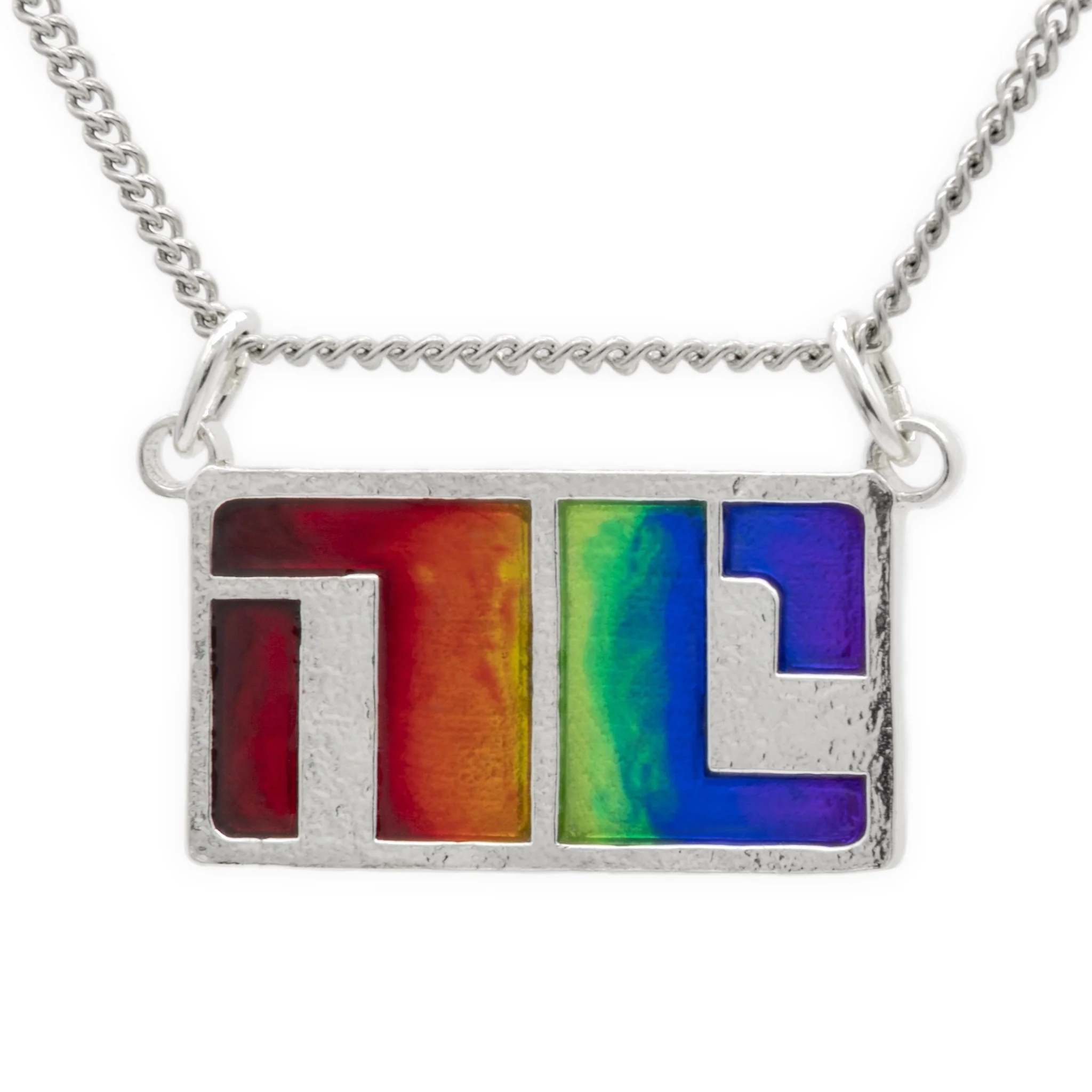 Enameled Non-Compliant Pendant & Bracelet - Image 22