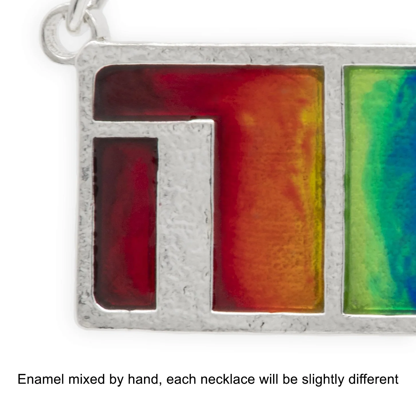 Enameled Non-Compliant Pendant & Bracelet - Image 23
