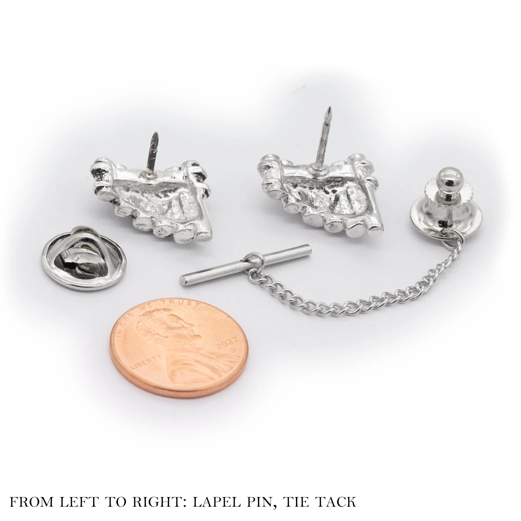 Eolian Talent Pipes Pin, Lapel Style - Image 8