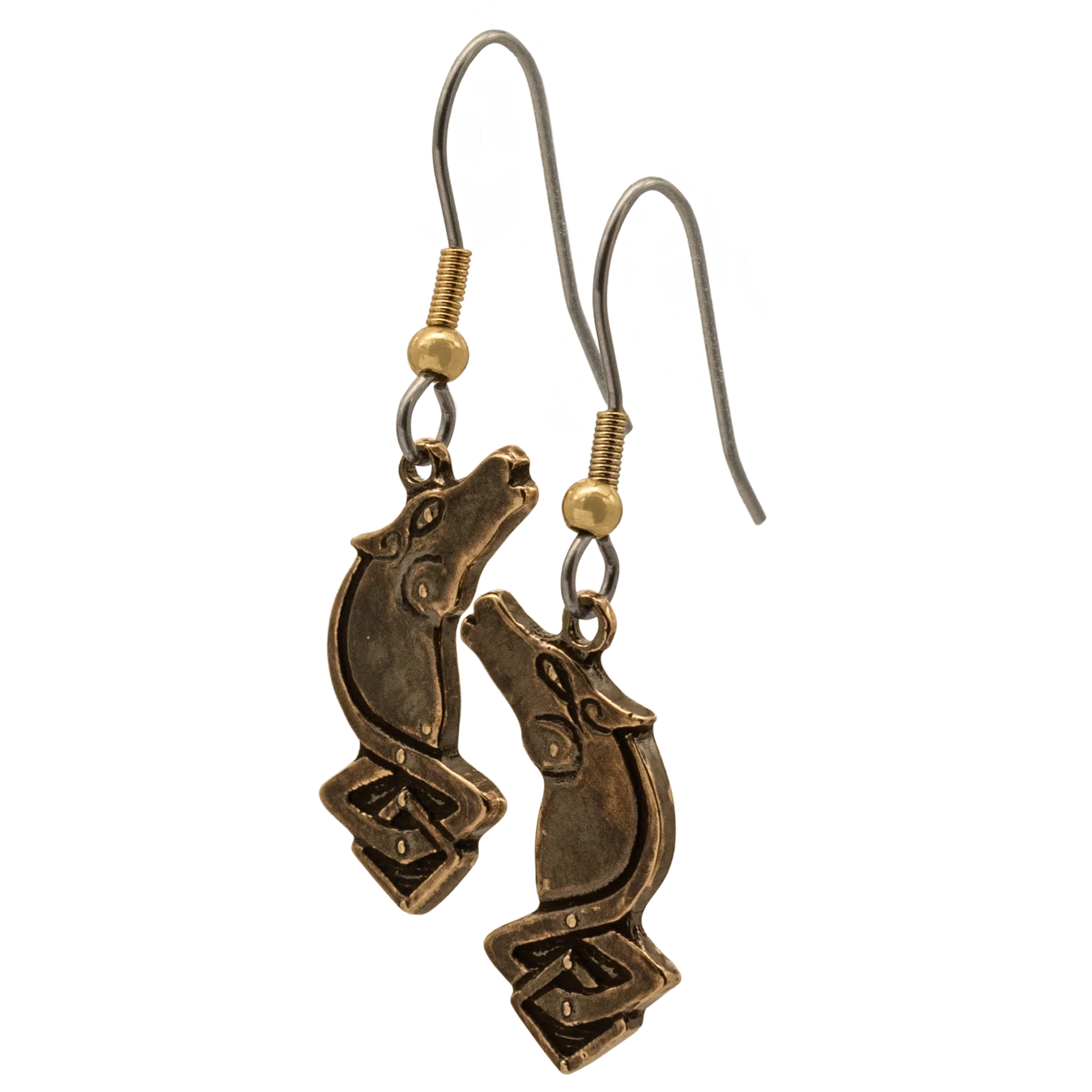 EOWYN™ of ROHAN™ Shieldmaiden Horse Earrings