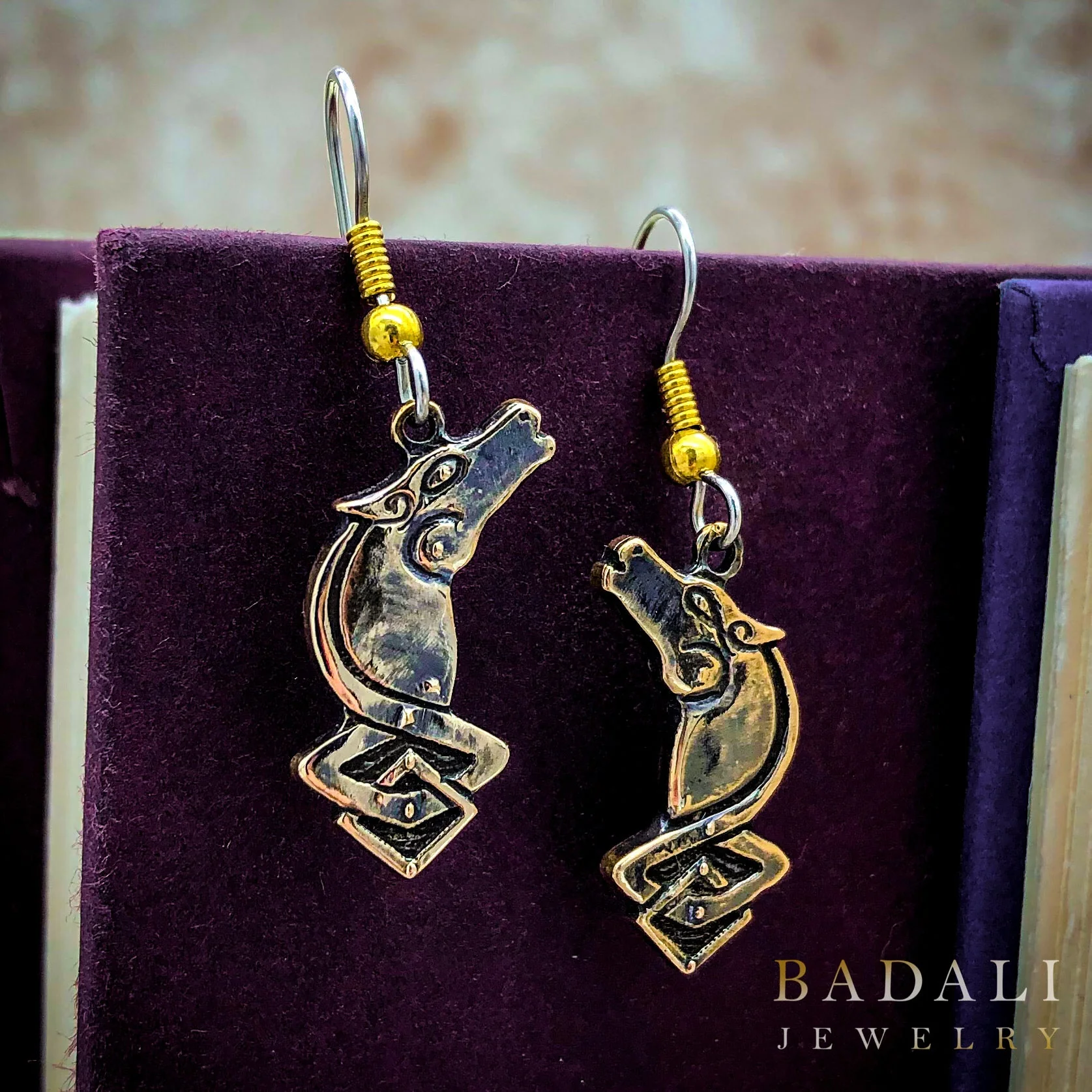 EOWYN™ of ROHAN™ Shieldmaiden Horse Earrings - Image 10