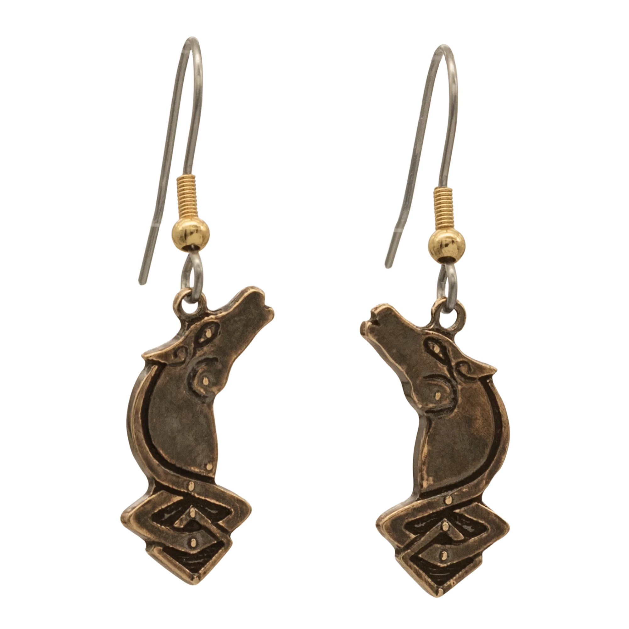 EOWYN™ of ROHAN™ Shieldmaiden Horse Earrings - Image 3