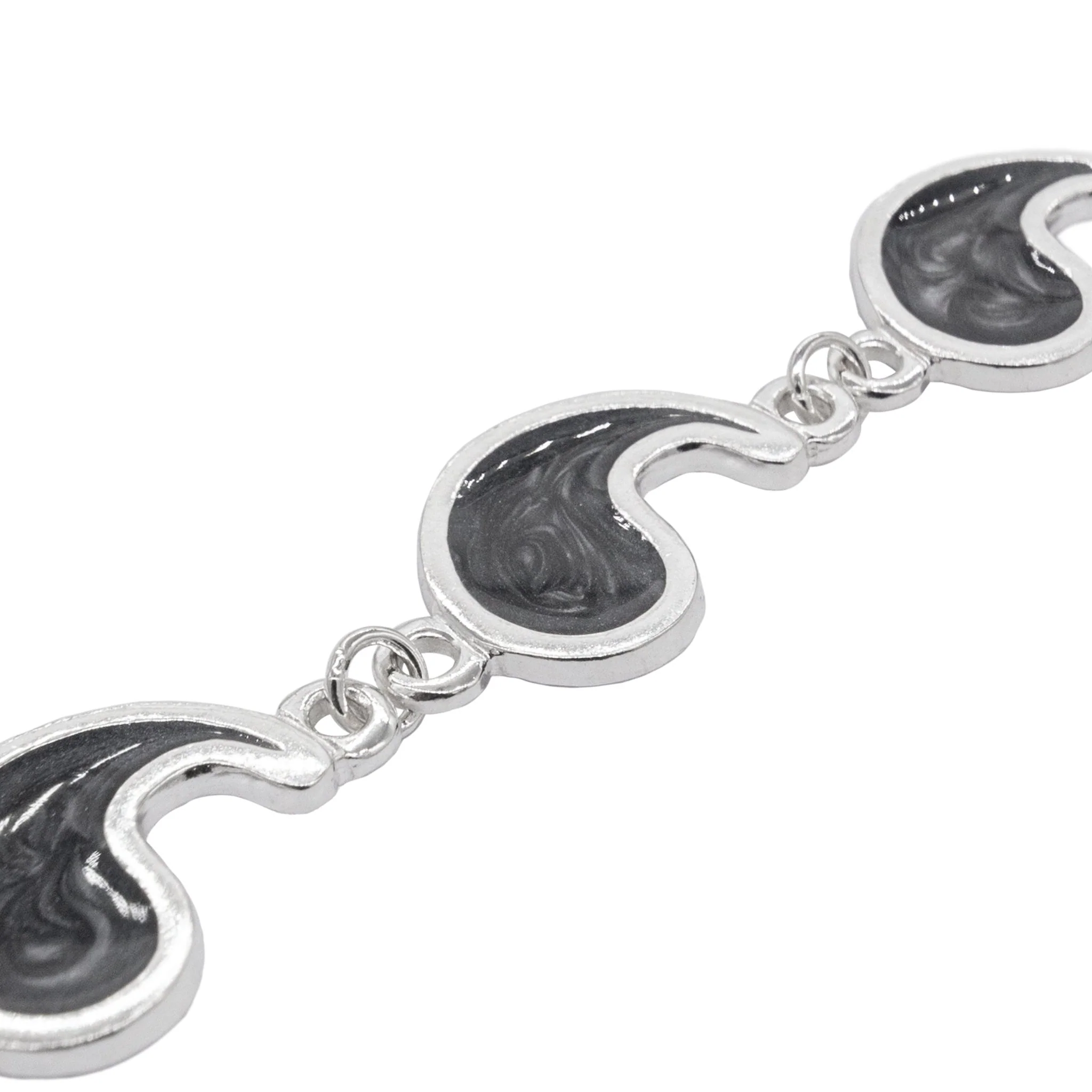 Flame of Tar Valon Ajah Bracelet - Enameled Sterling Silver - Image 20