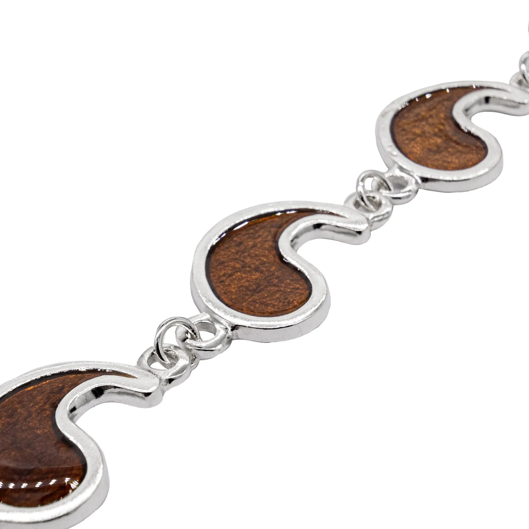 Flame of Tar Valon Ajah Bracelet - Enameled Sterling Silver - Image 23