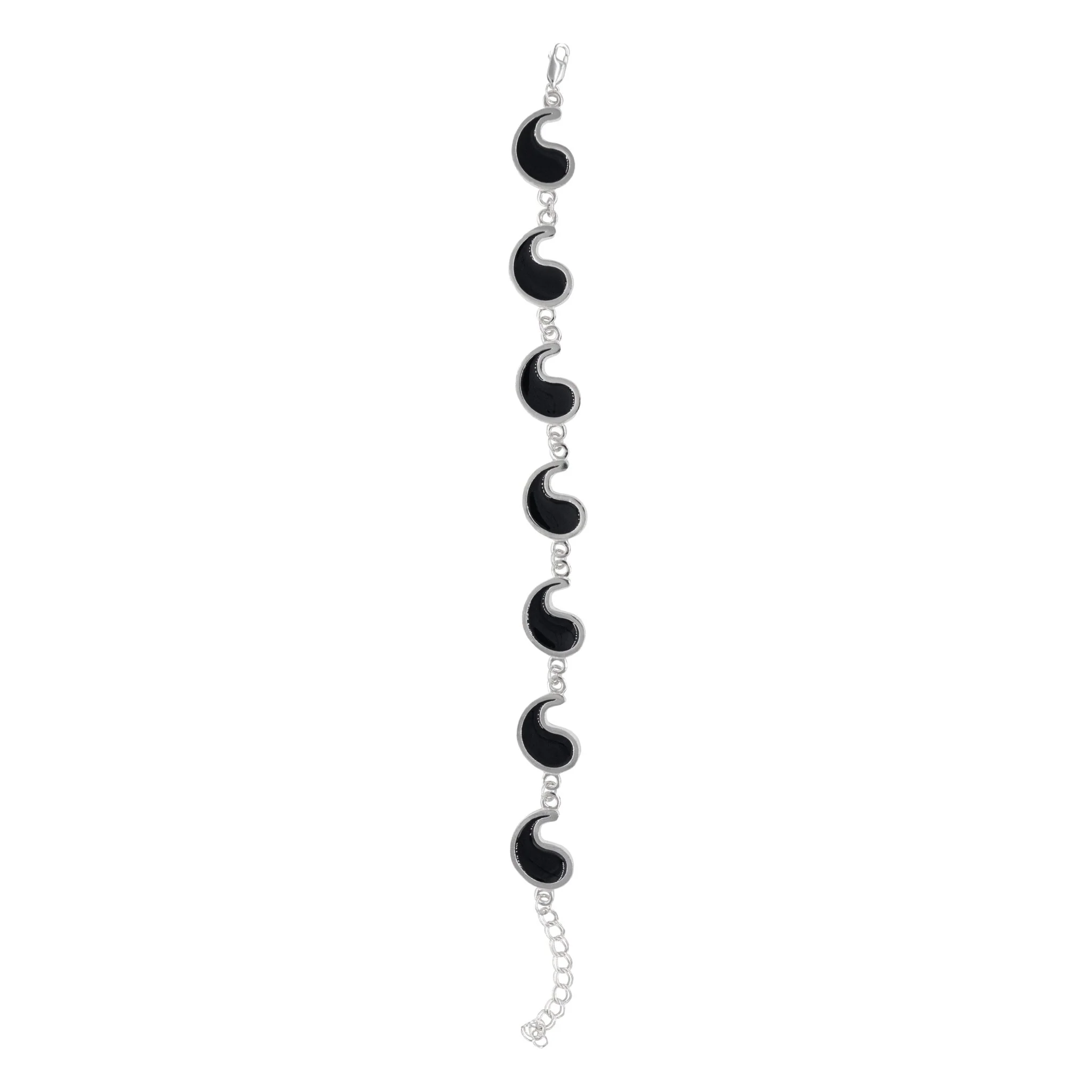 Flame of Tar Valon Ajah Bracelet - Enameled Sterling Silver - Image 26