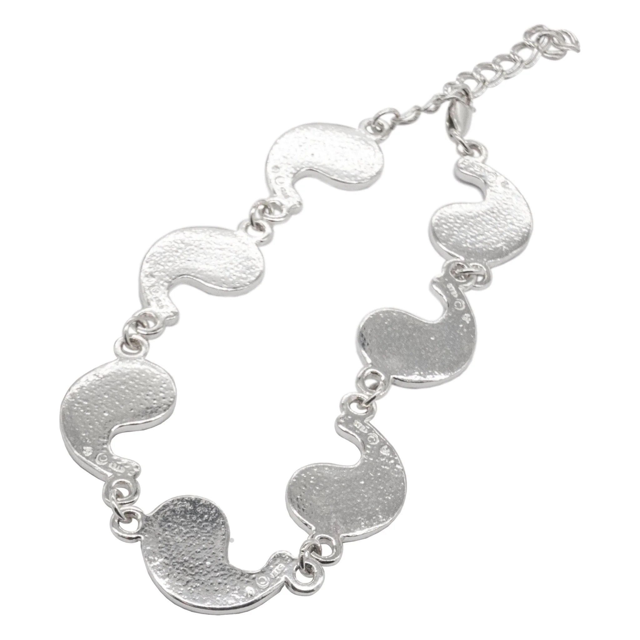 Flame of Tar Valon Ajah Bracelet - Enameled Sterling Silver - Image 33