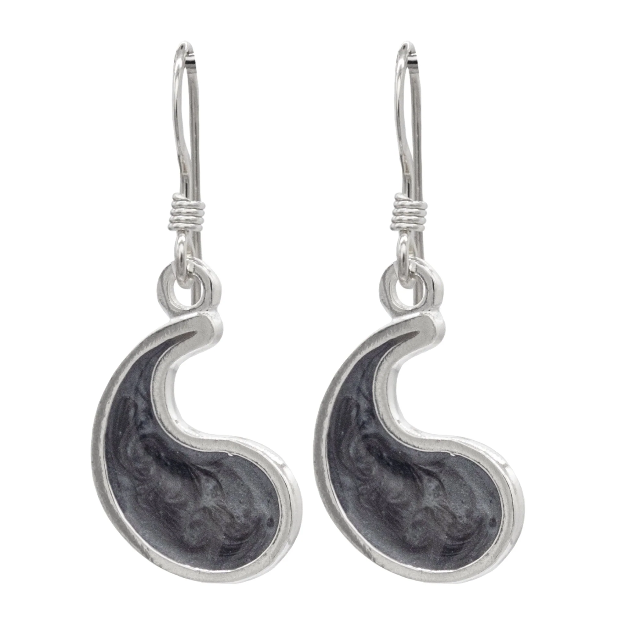 Flame of Tar Valon Ajah Earrings - Enameled Sterling Silver - Image 6