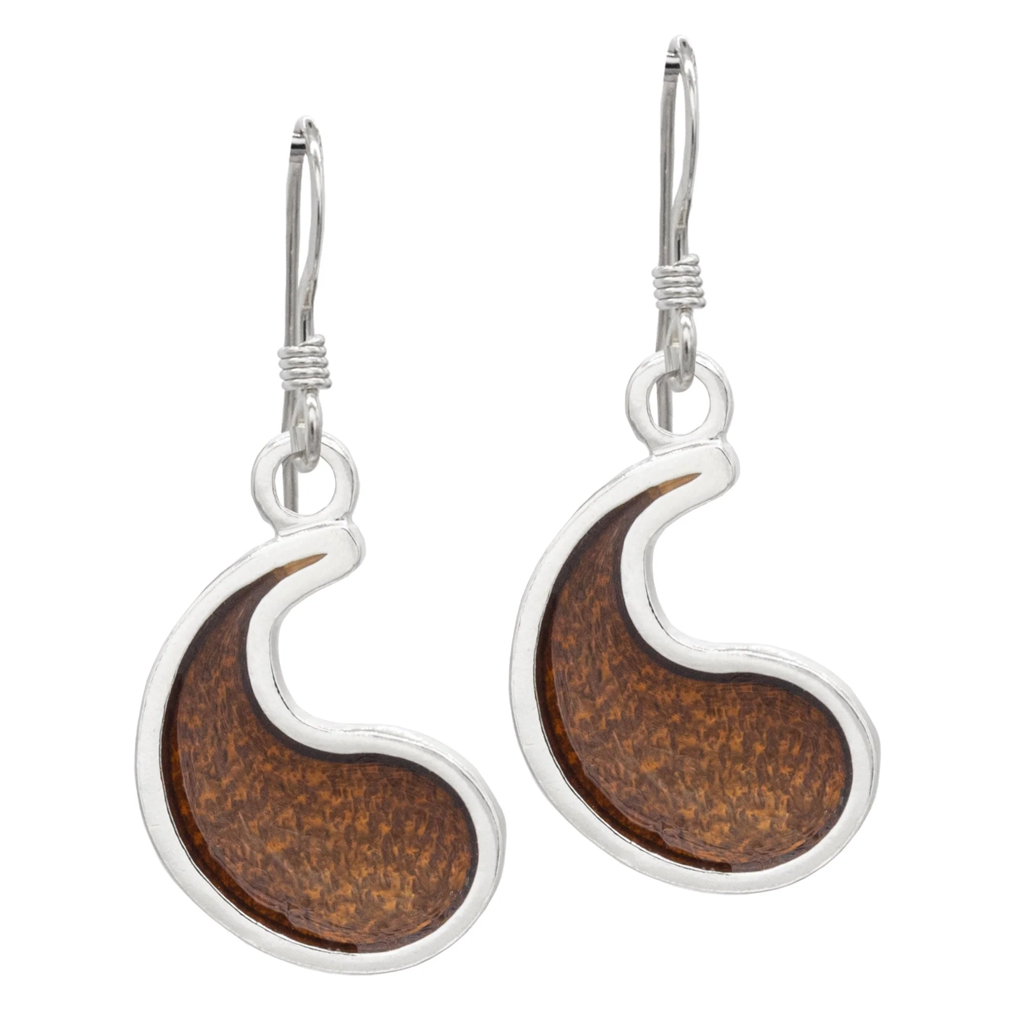 Flame of Tar Valon Ajah Earrings - Enameled Sterling Silver - Image 7