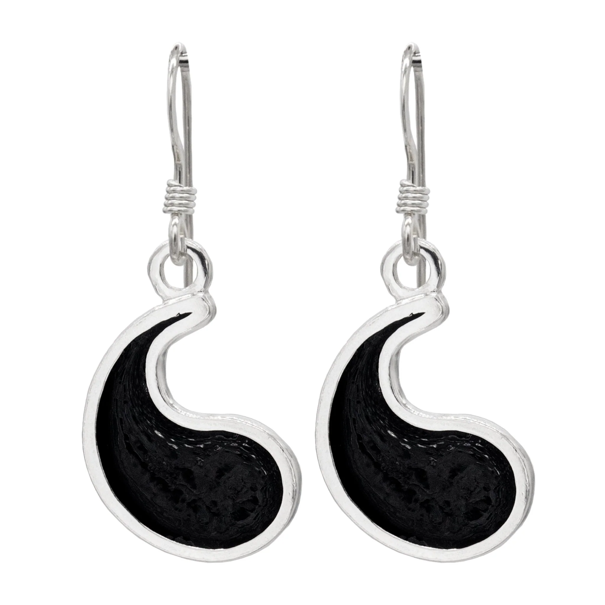 Flame of Tar Valon Ajah Earrings - Enameled Sterling Silver - Image 8