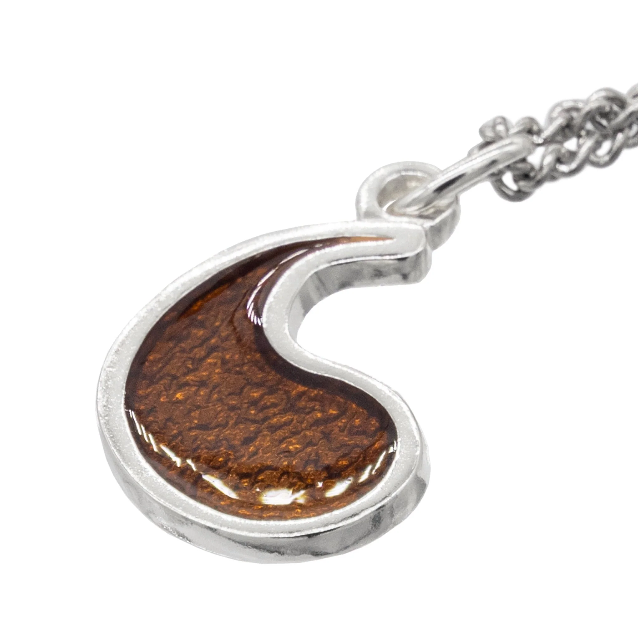 Flame of Tar Valon Ajah Necklace - Enameled Sterling Silver - Image 16