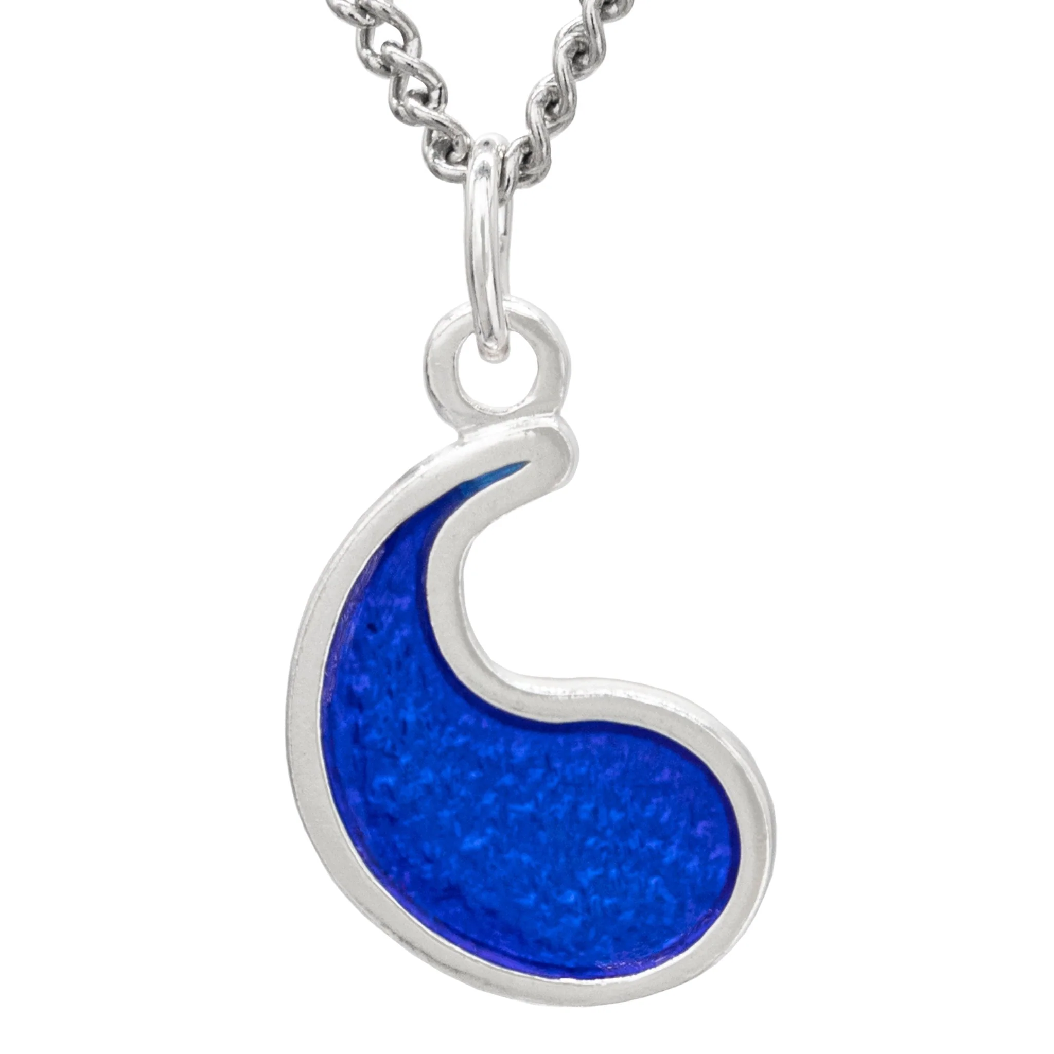 Flame of Tar Valon Ajah Necklace - Enameled Sterling Silver - Image 3