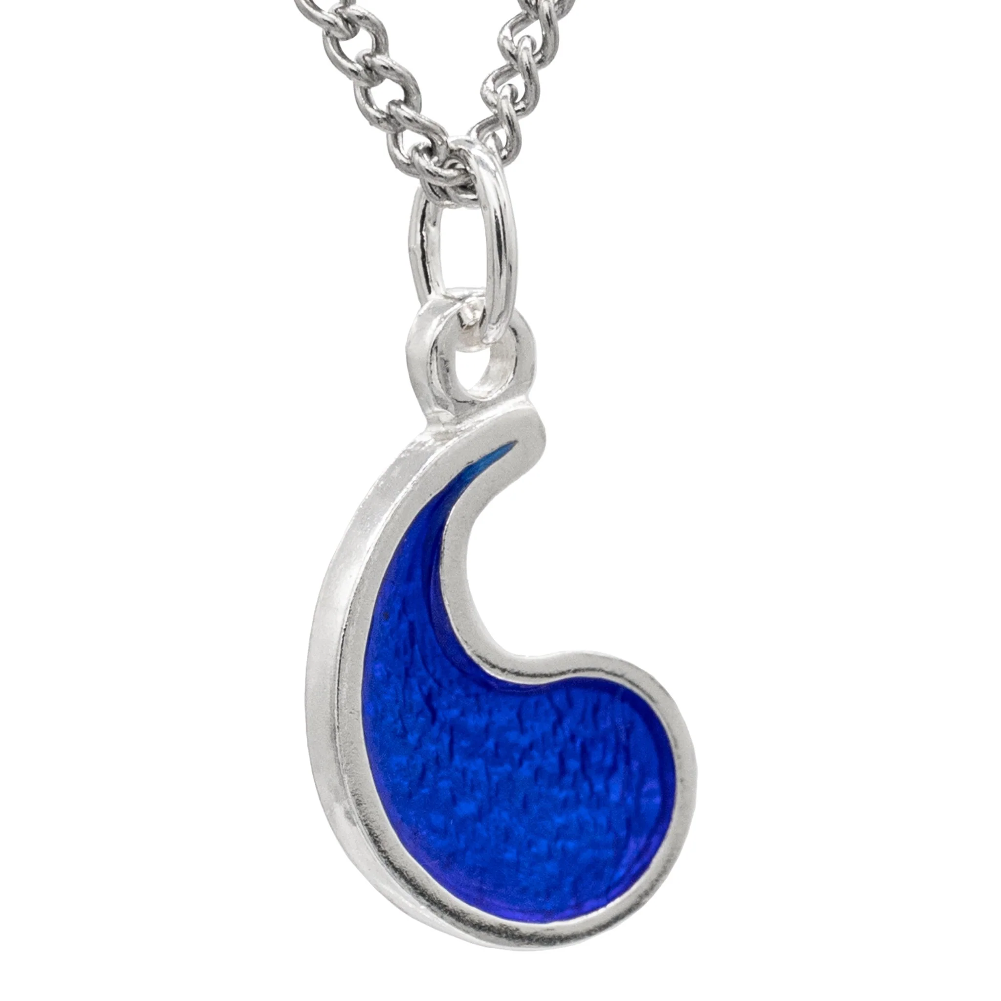 Flame of Tar Valon Ajah Necklace - Enameled Sterling Silver - Image 4