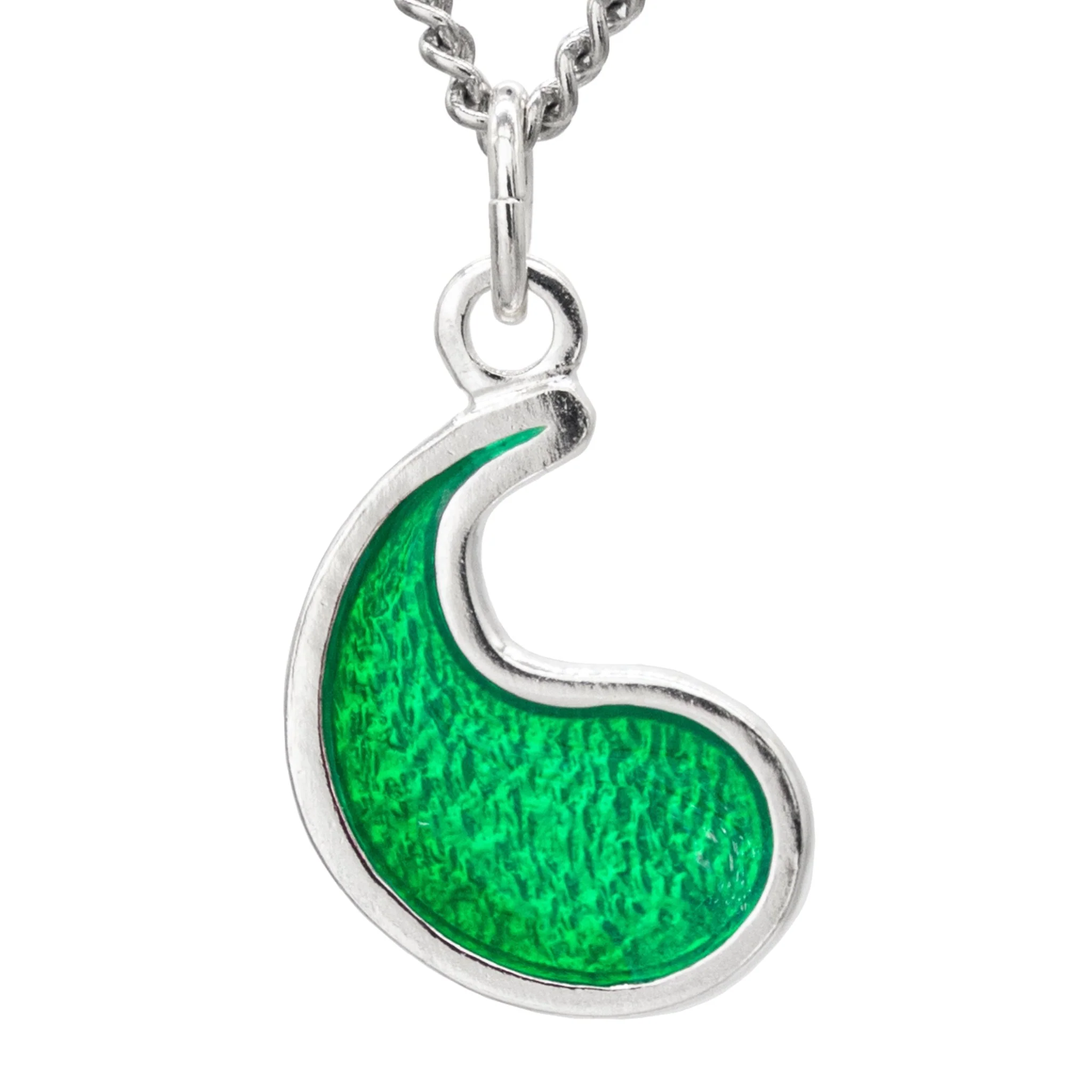 Flame of Tar Valon Ajah Necklace - Enameled Sterling Silver - Image 5