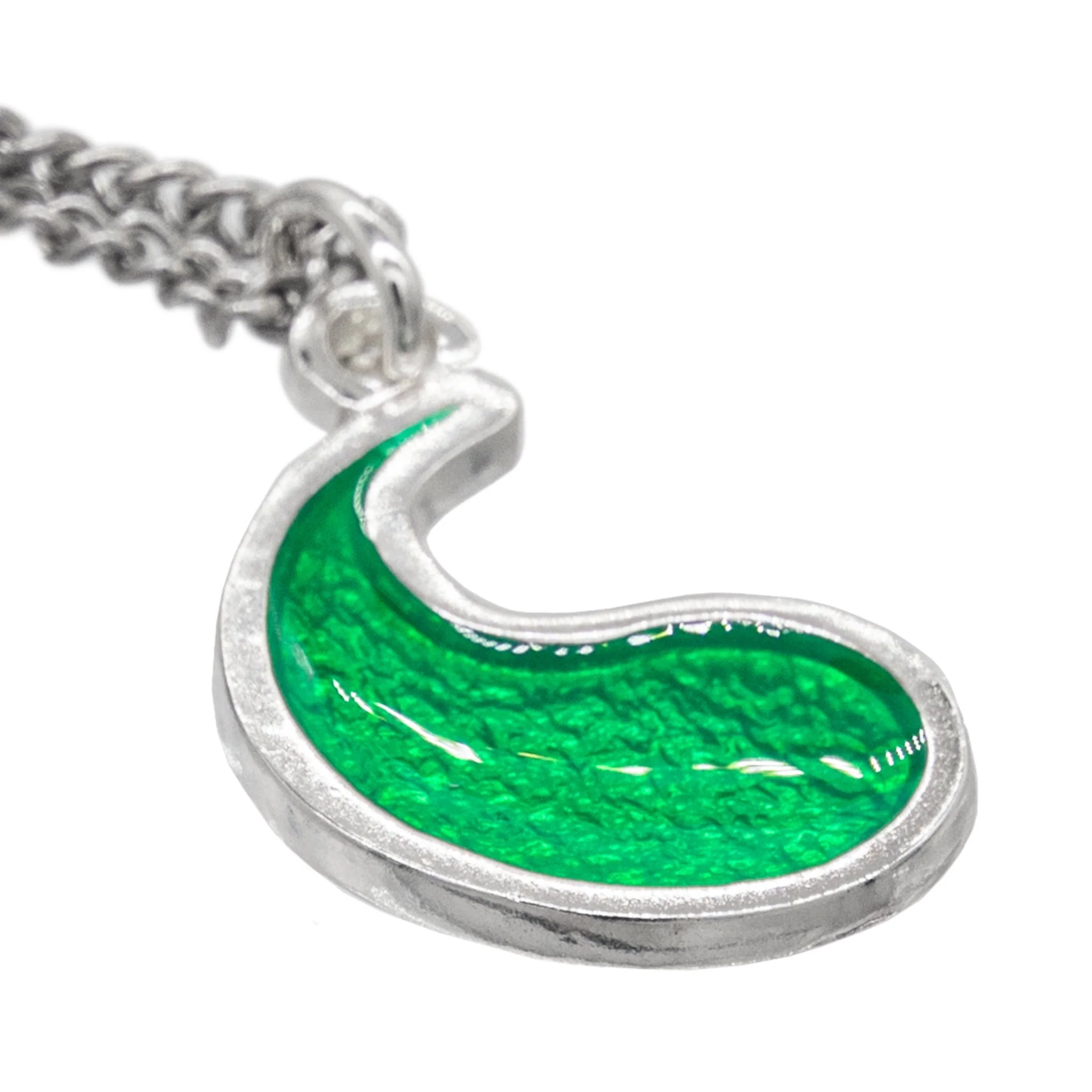 Flame of Tar Valon Ajah Necklace - Enameled Sterling Silver - Image 6