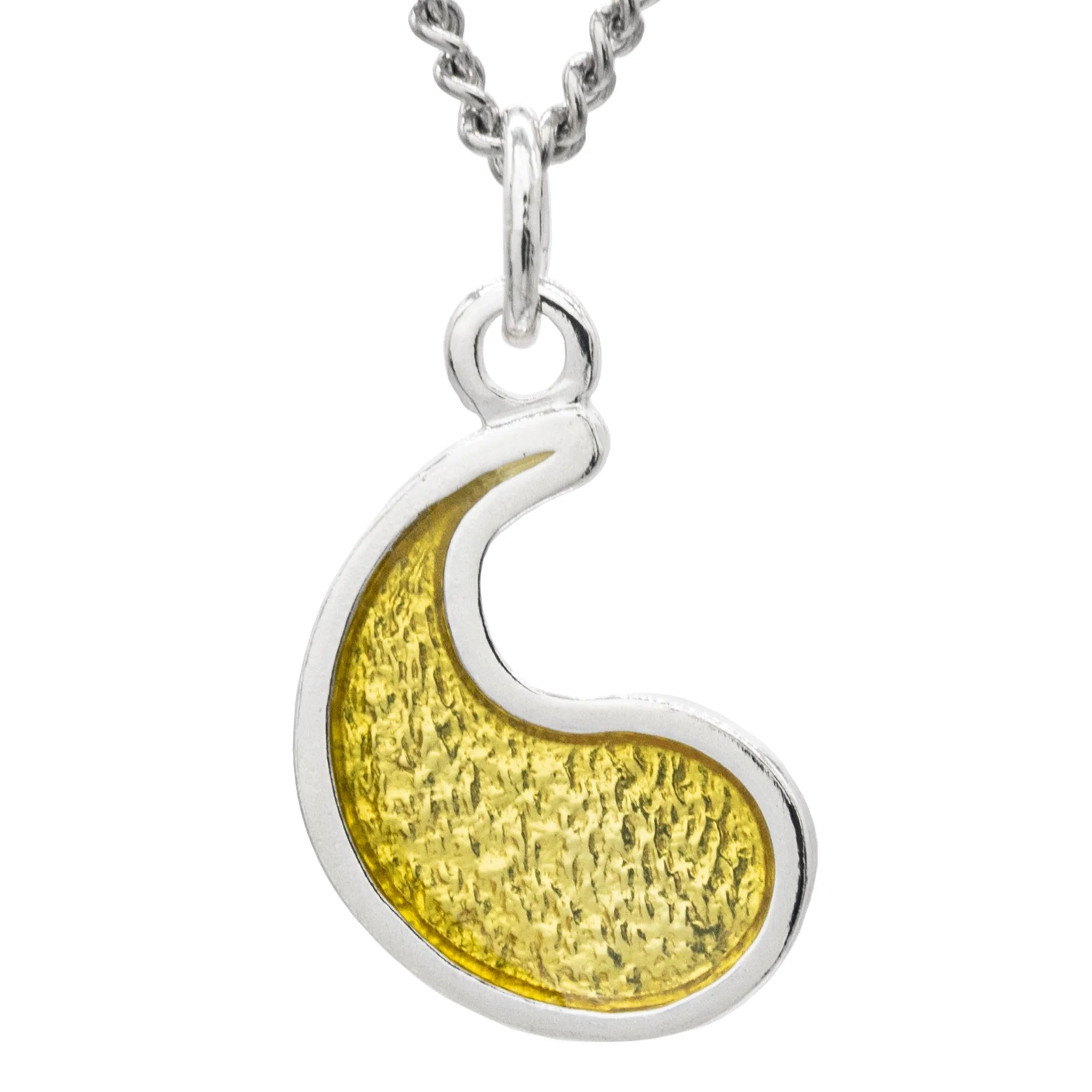 Flame of Tar Valon Ajah Necklace - Enameled Sterling Silver - Image 7