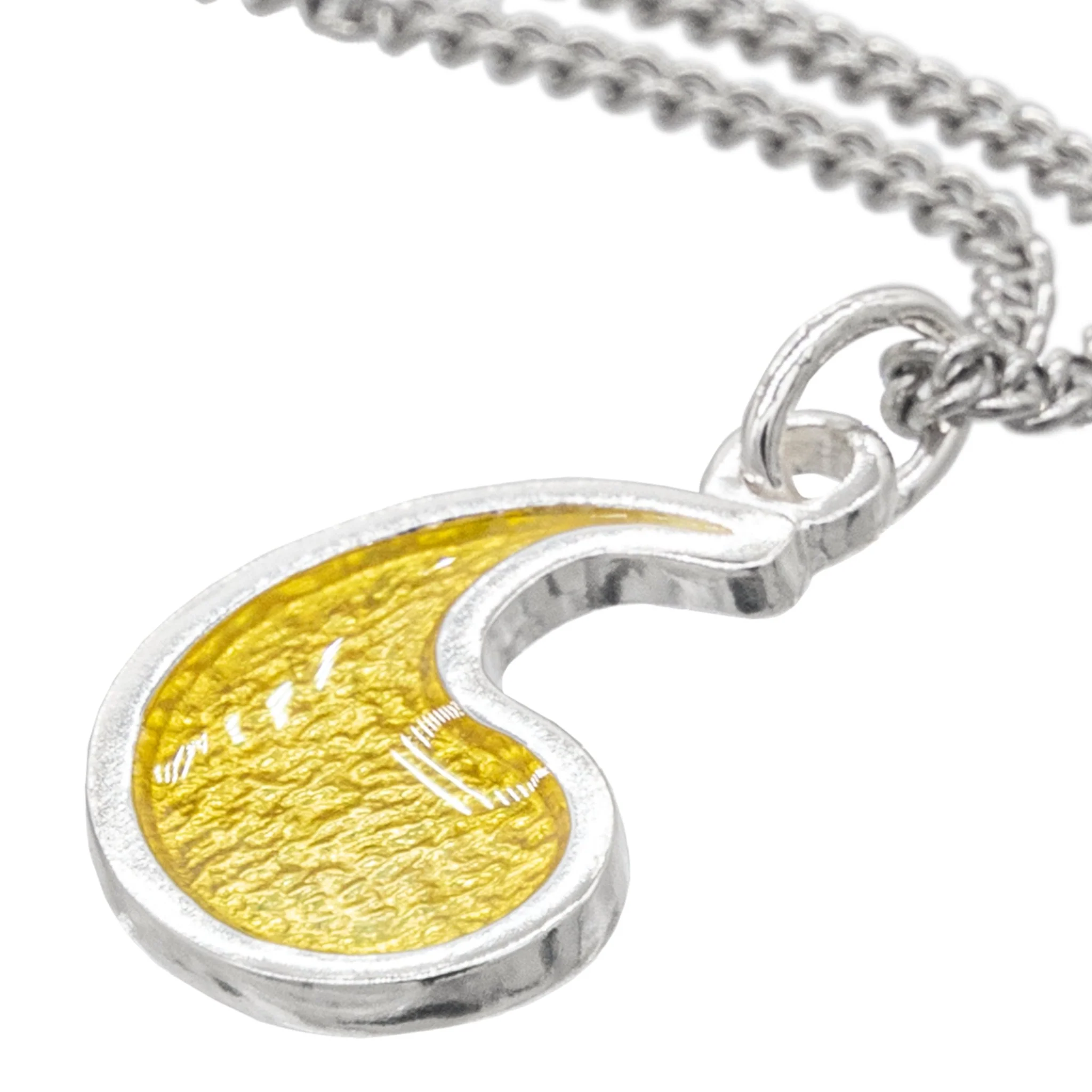 Flame of Tar Valon Ajah Necklace - Enameled Sterling Silver - Image 8