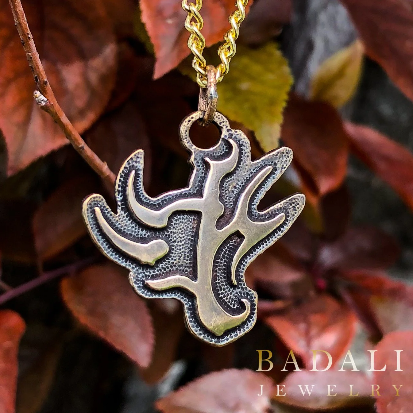 Flame Ward Bronze Medallion - Image 2