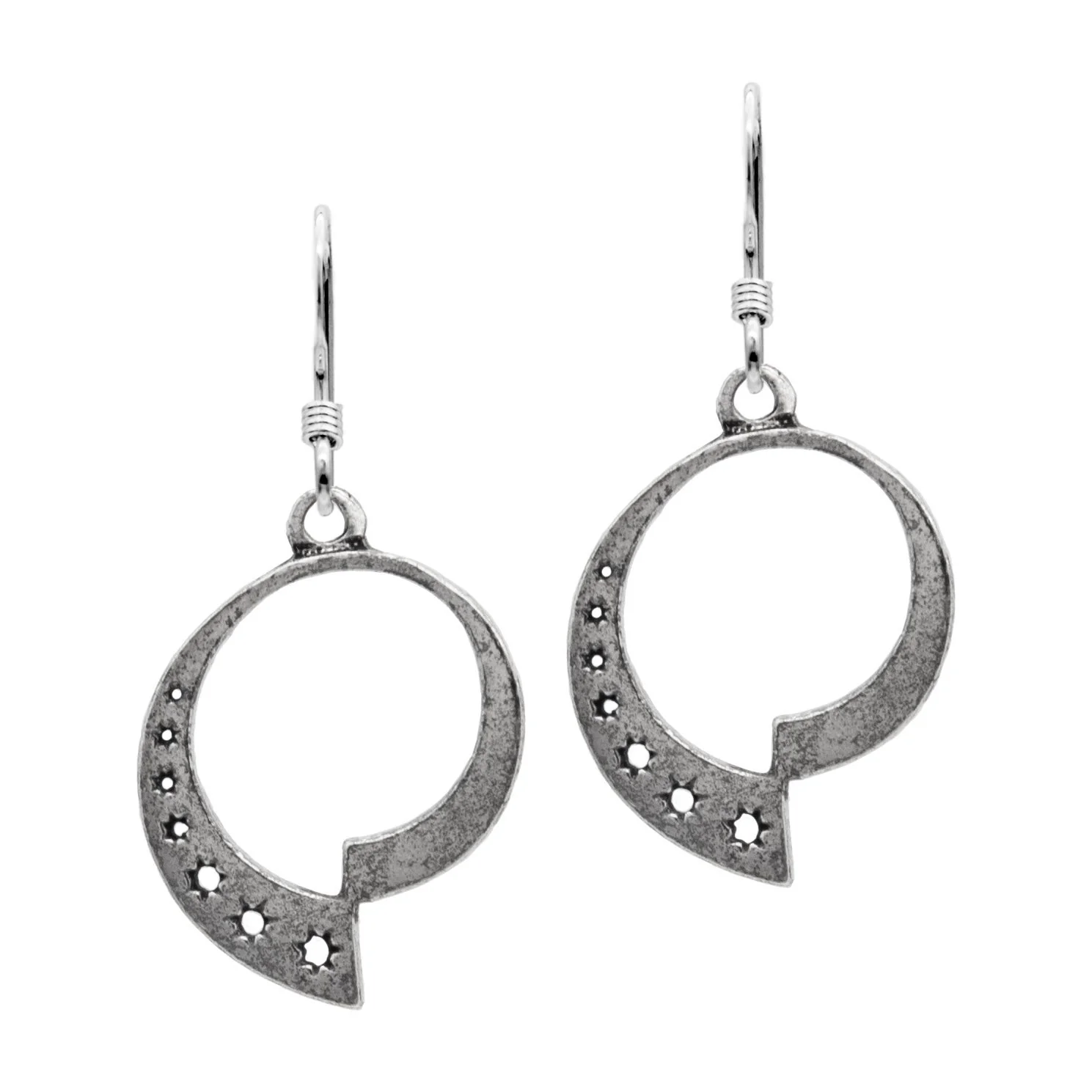 Fractalverse Earrings - Sterling Silver - Image 2