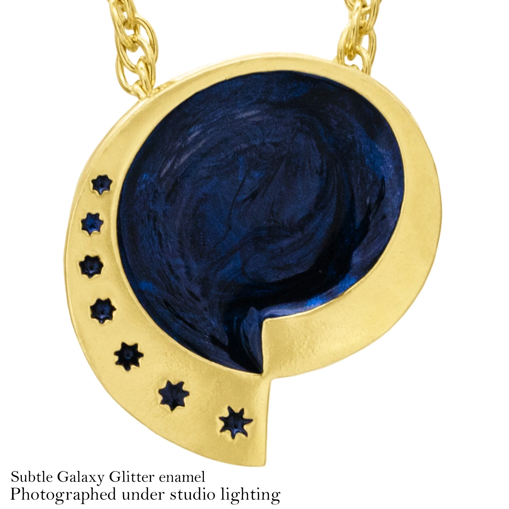 Fractalverse Necklace - Brass - Image 3