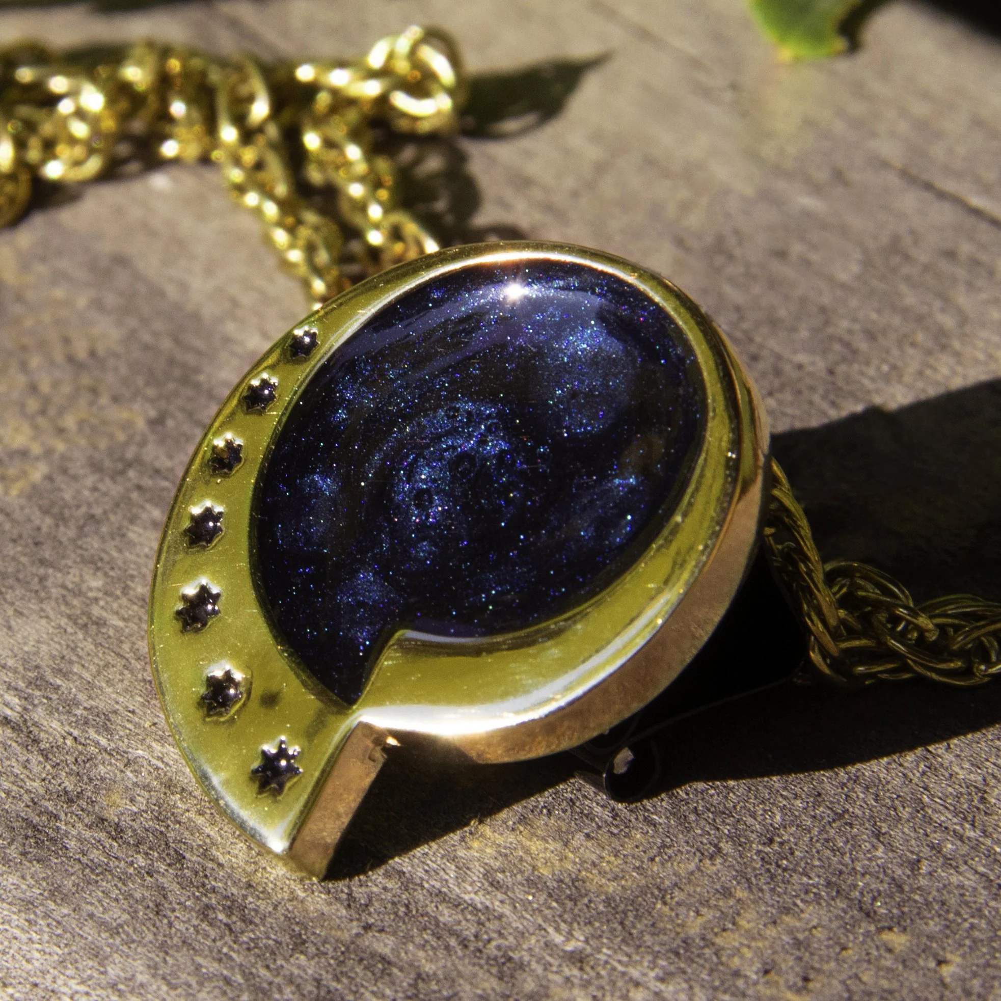 Fractalverse Necklace - Brass - Image 7