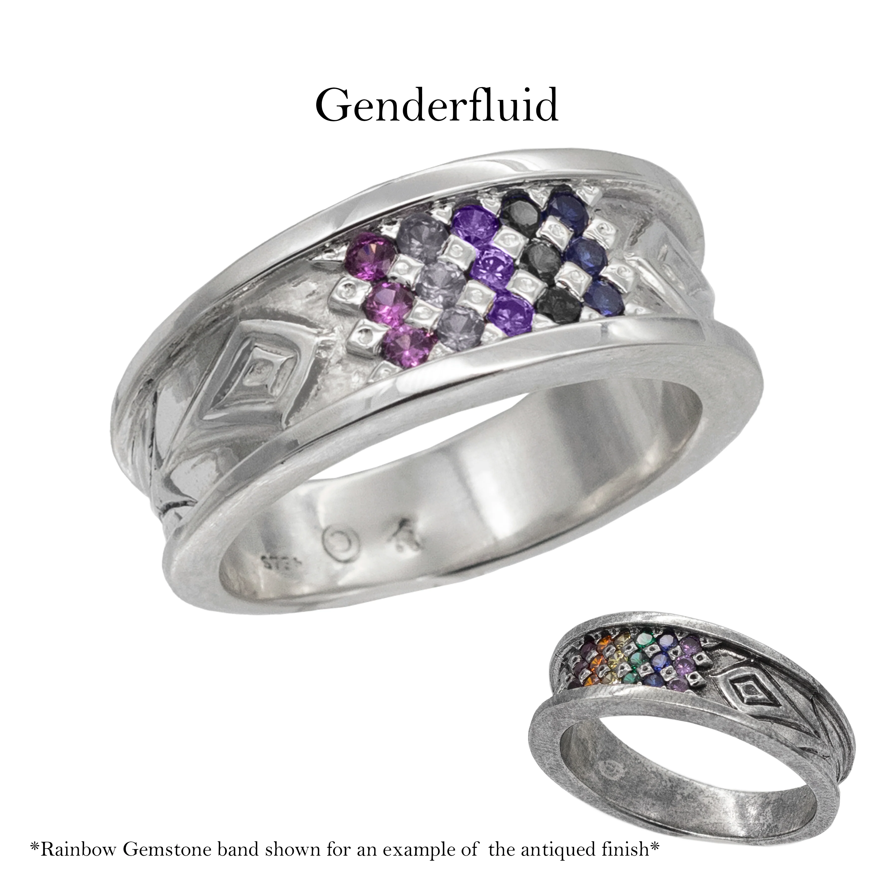 Gemstone Pride Ring - Large - Image 16