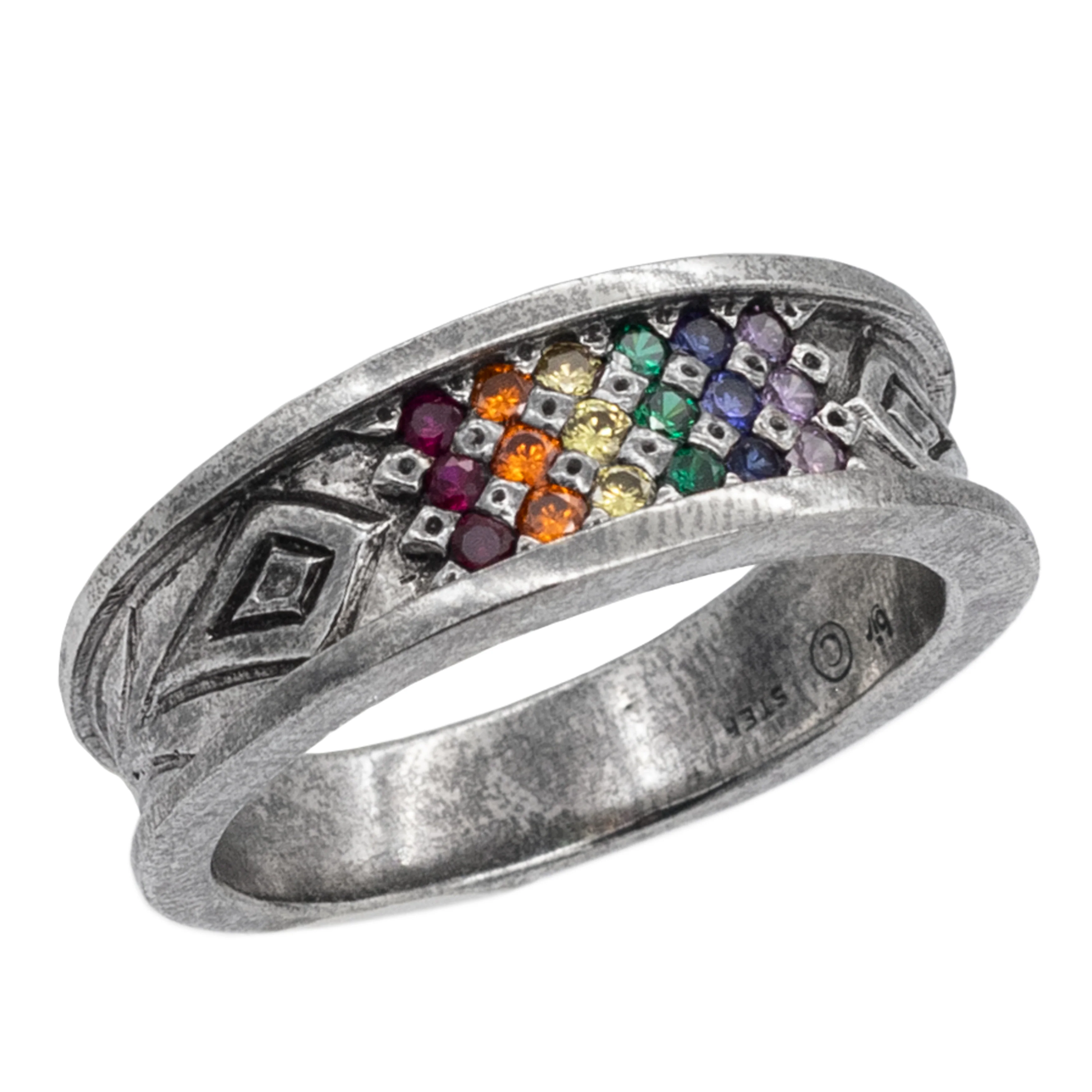 Gemstone Pride Ring - Large - Image 22