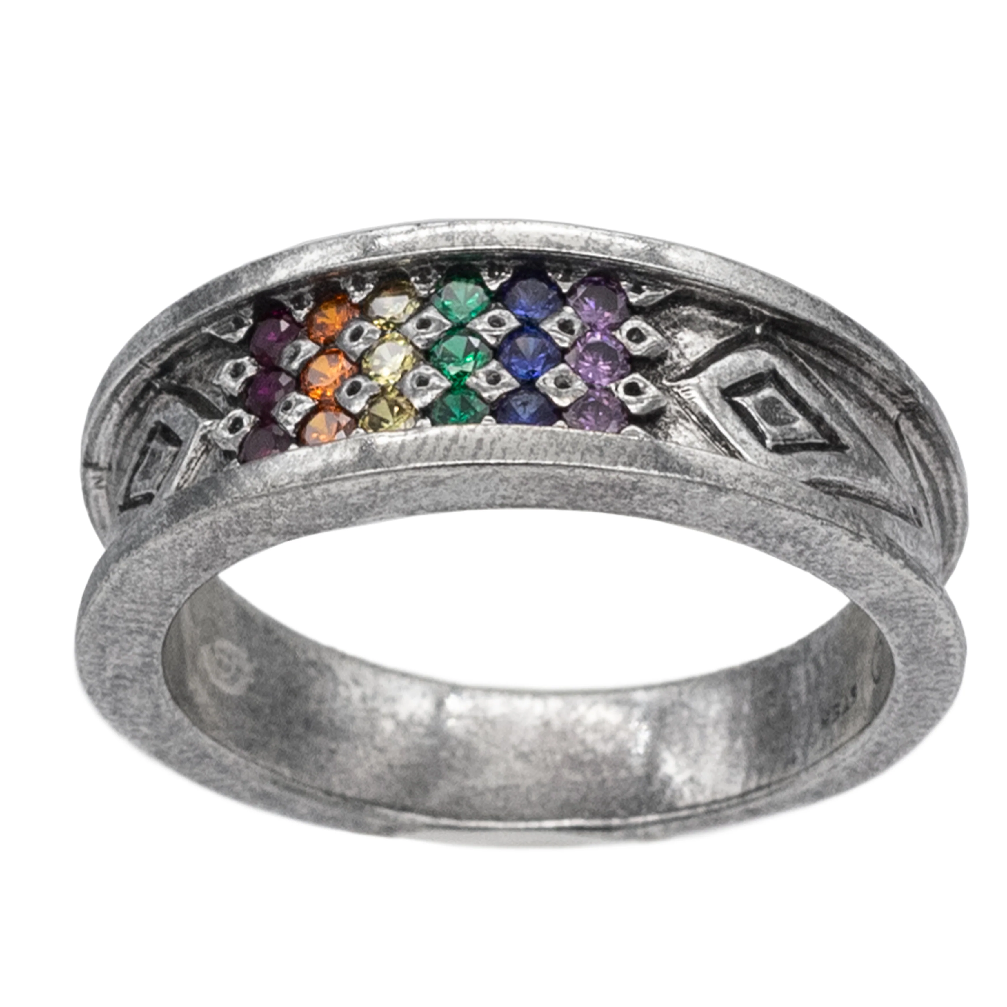 Gemstone Pride Ring - Large - Image 23