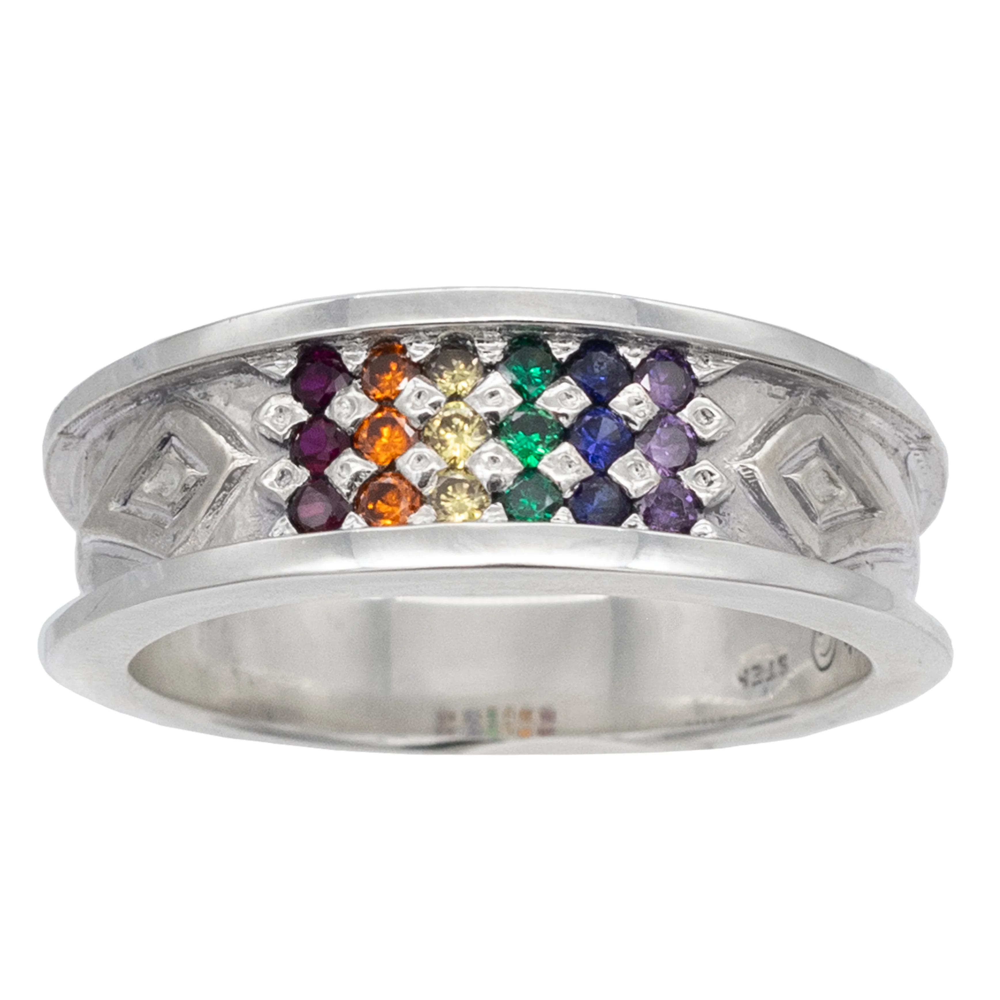 Gemstone Pride Ring - Large - Image 26