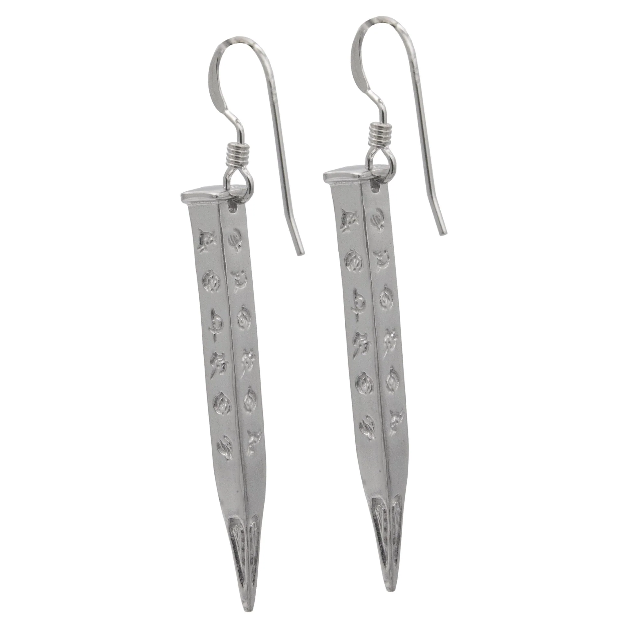 Hemalurgy Spike Earrings - Silver - Image 12