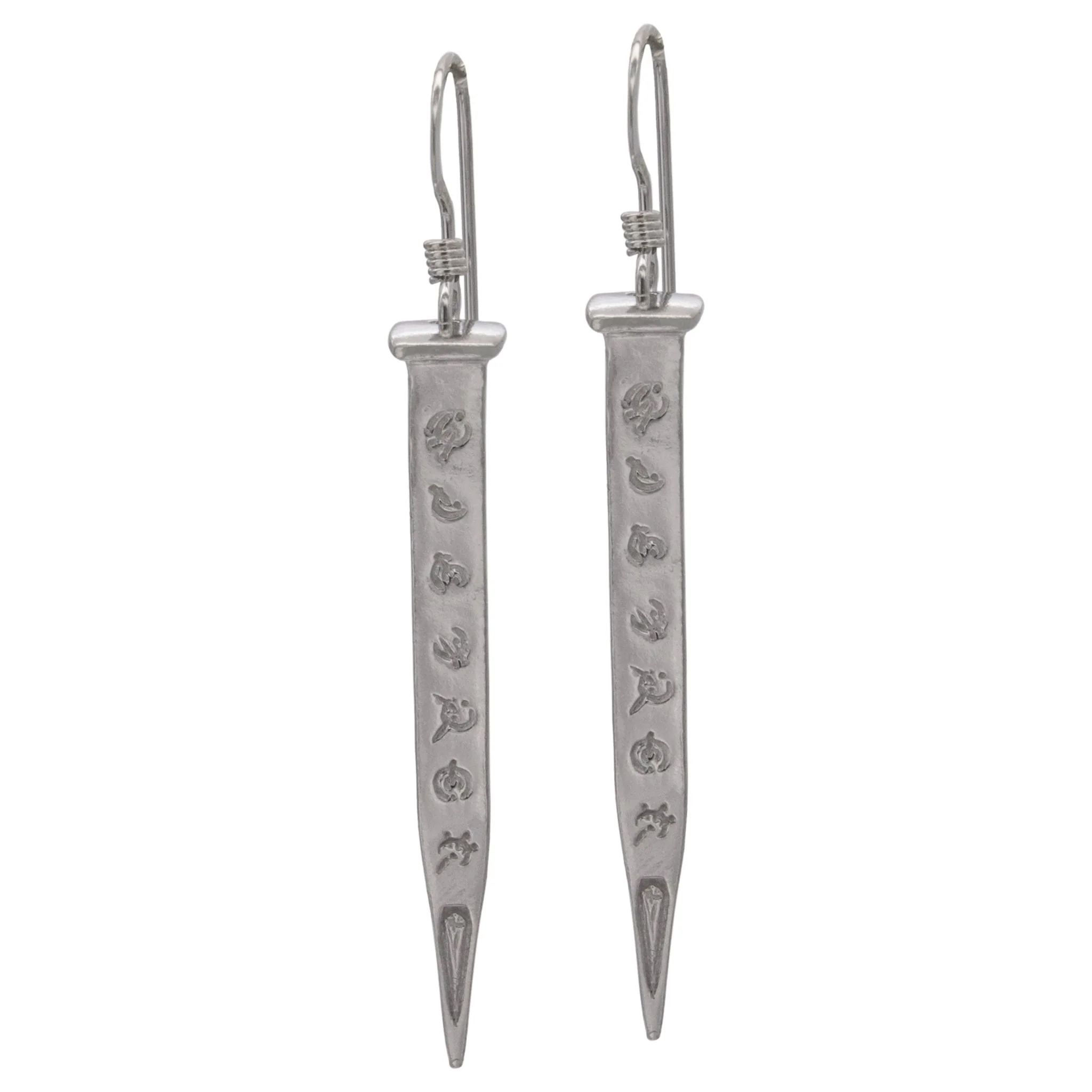 Hemalurgy Spike Earrings - Silver - Image 13